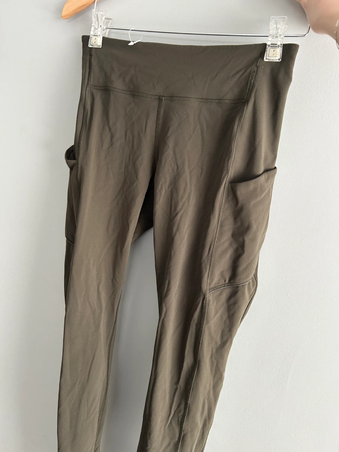 Lululemon Align High-Rise Pocket Leggings - Olive Green