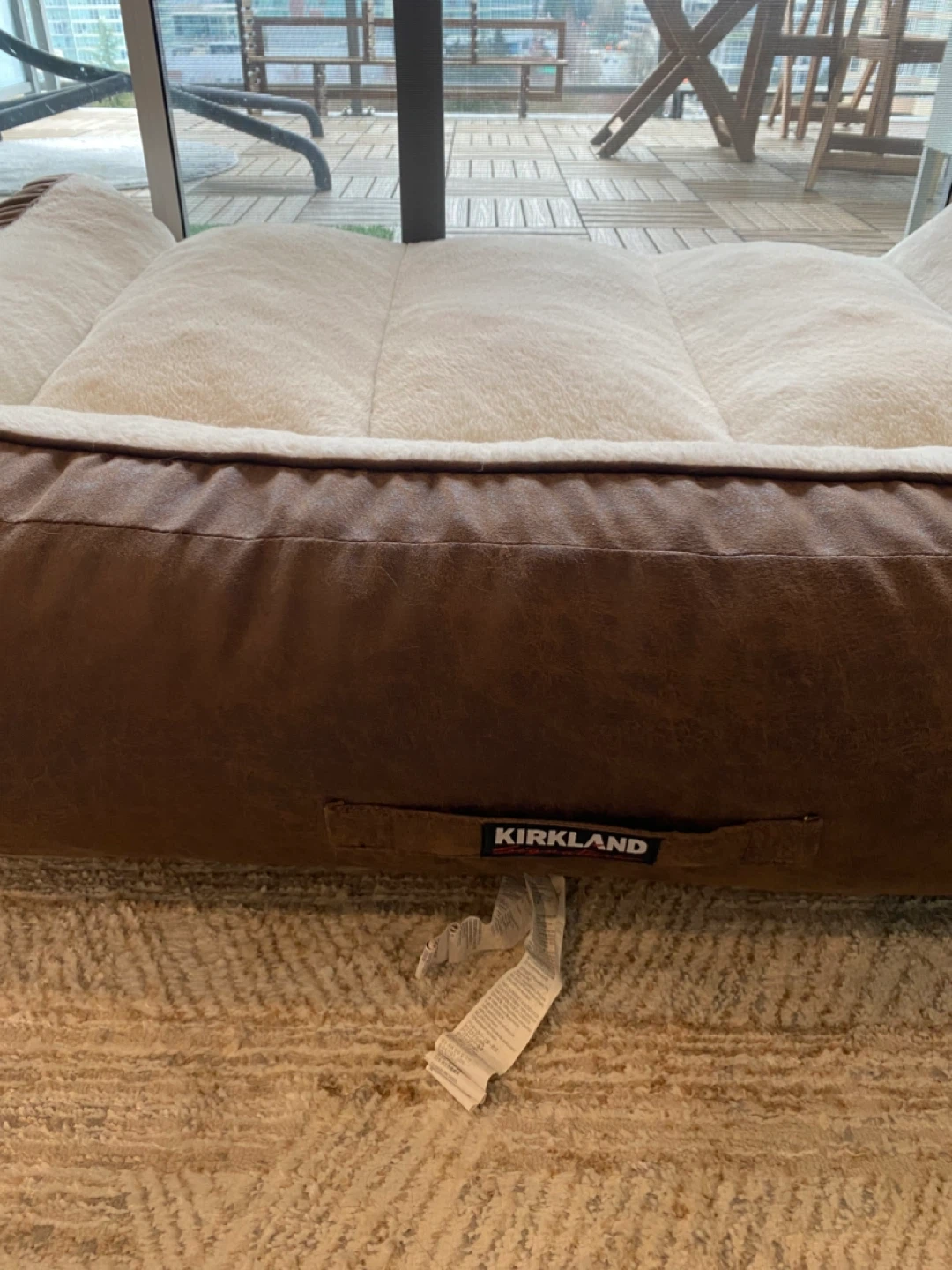 Kirkland Signature Plush Dog Bed - photo 2