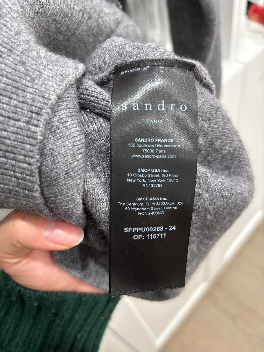 Sandro V-Neck Sweater size M - photo 2