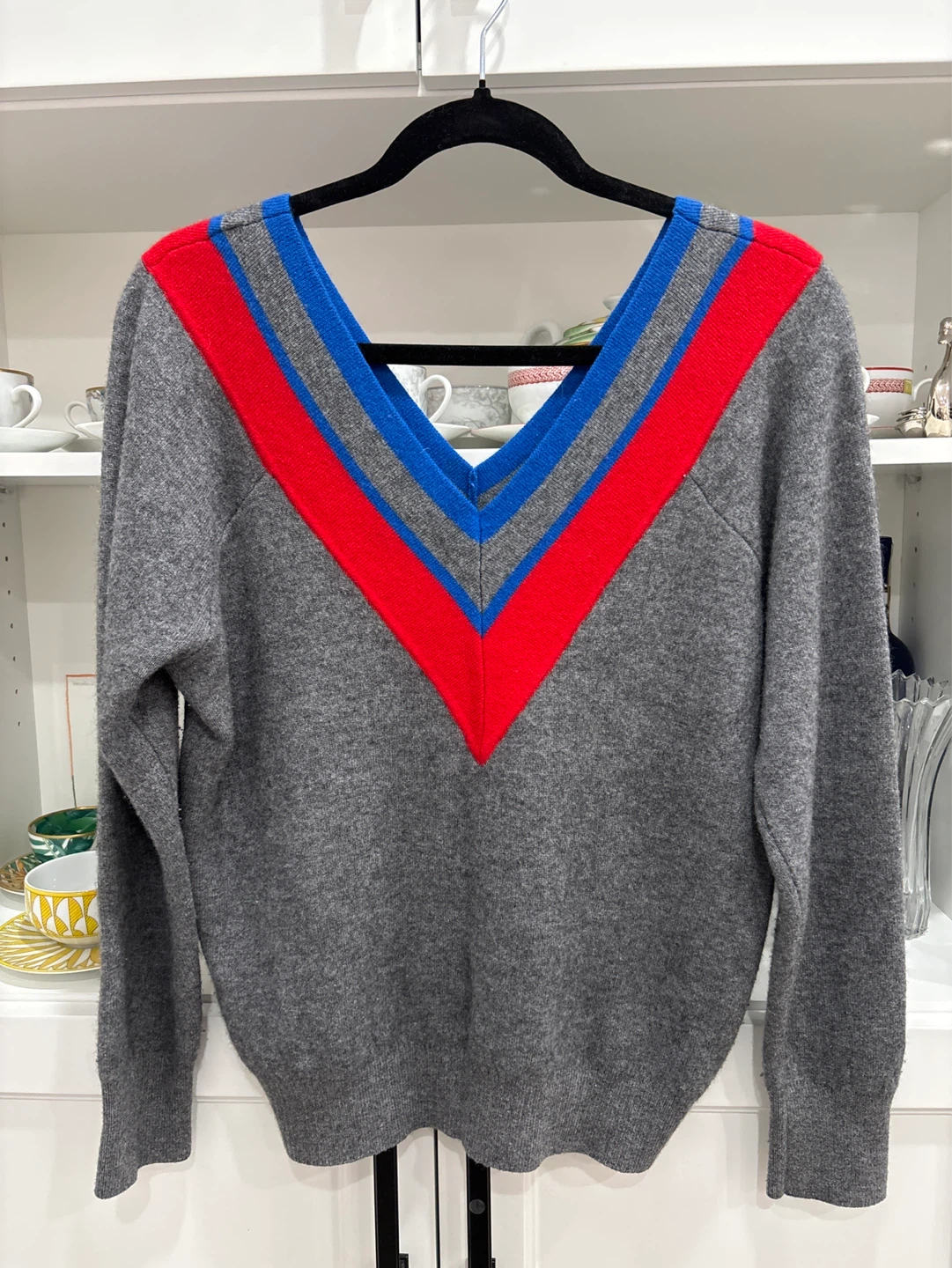 Sandro V-Neck Sweater size M