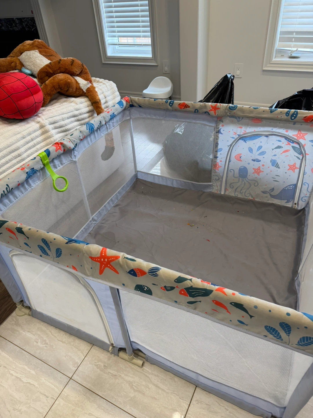 Playpen with Ocean Theme - photo 2