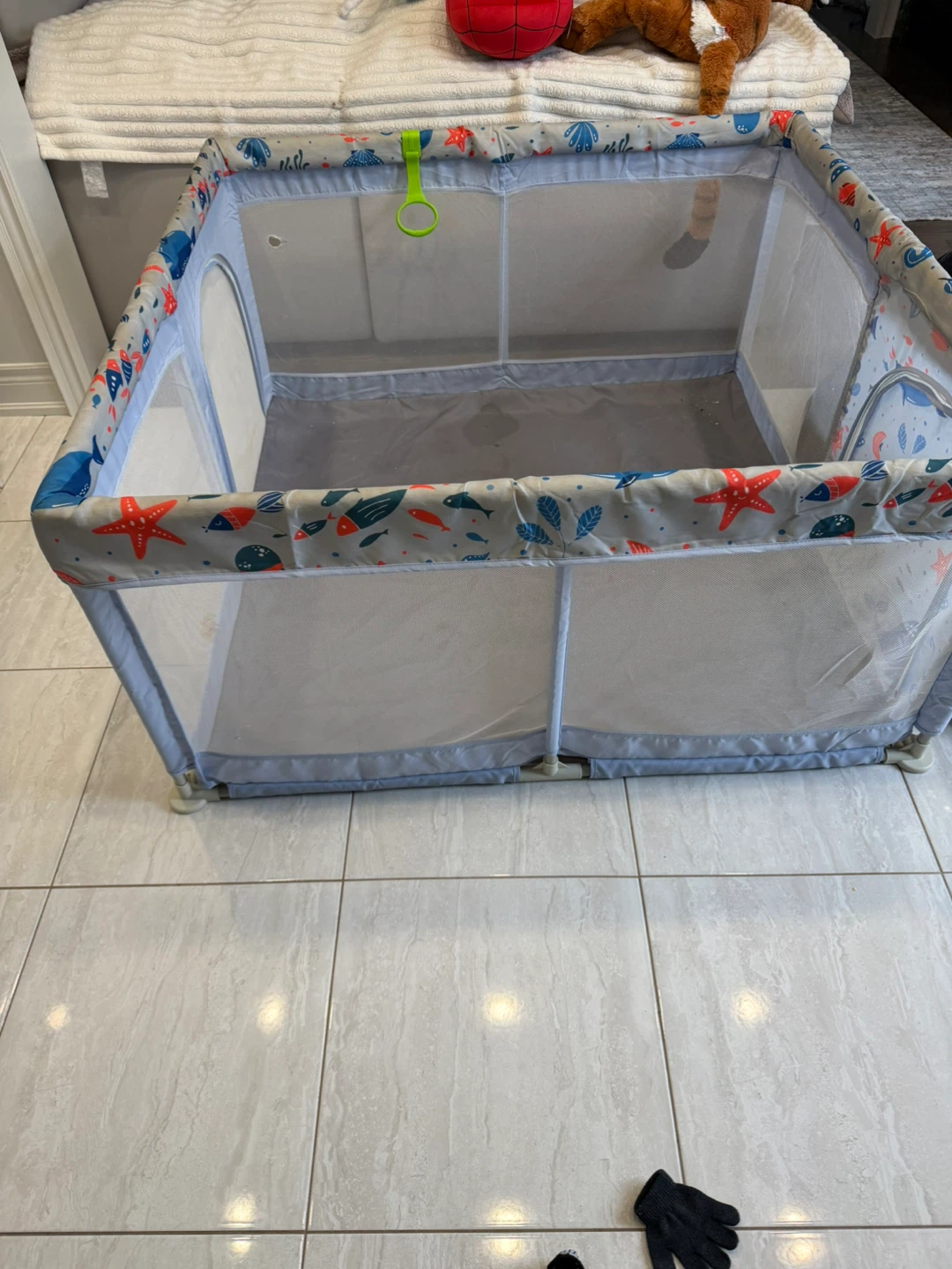 Playpen with Ocean Theme