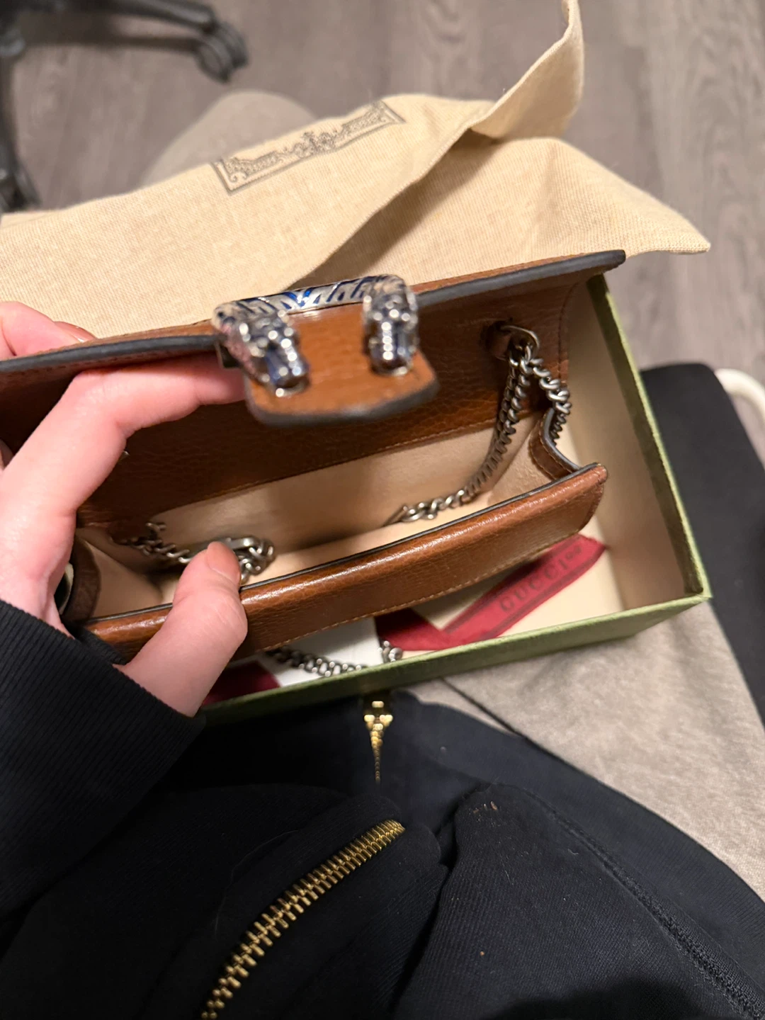 GUCCI Dionysus GG Supreme Canvas Wallet - photo 3