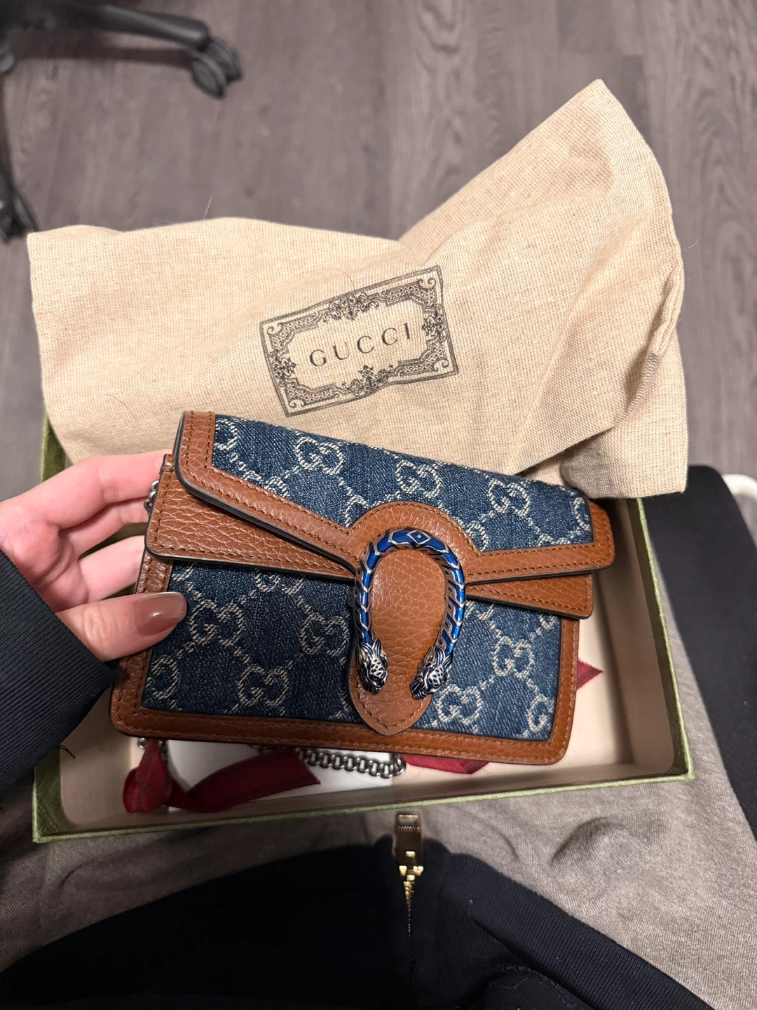 GUCCI Dionysus GG Supreme Canvas Wallet - photo 2