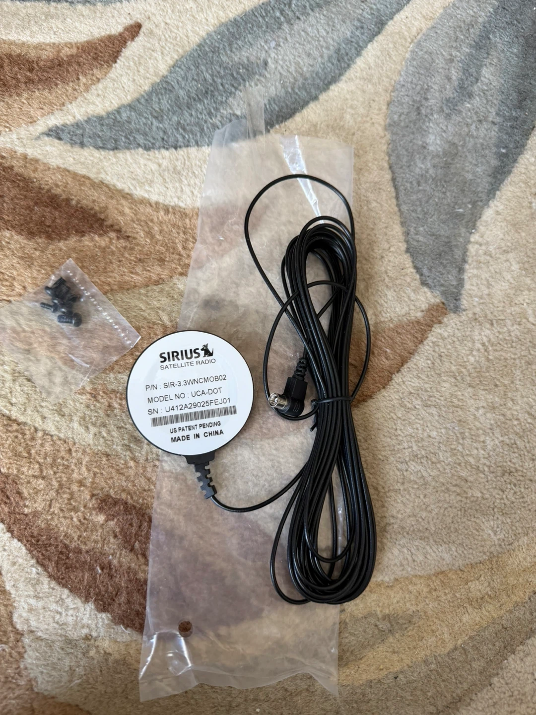 Sirius UCA-DOT Satellite Radio Car Magnetic Antenna