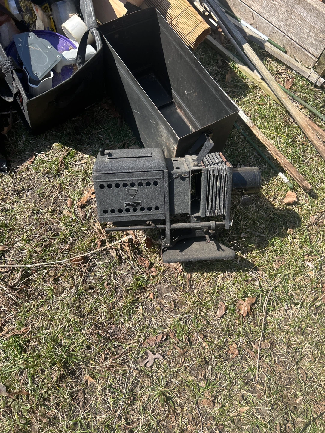 Vintage projector - photo 3