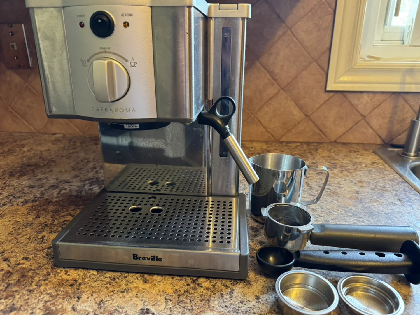 Breville Cafe Roma Espresso Machine