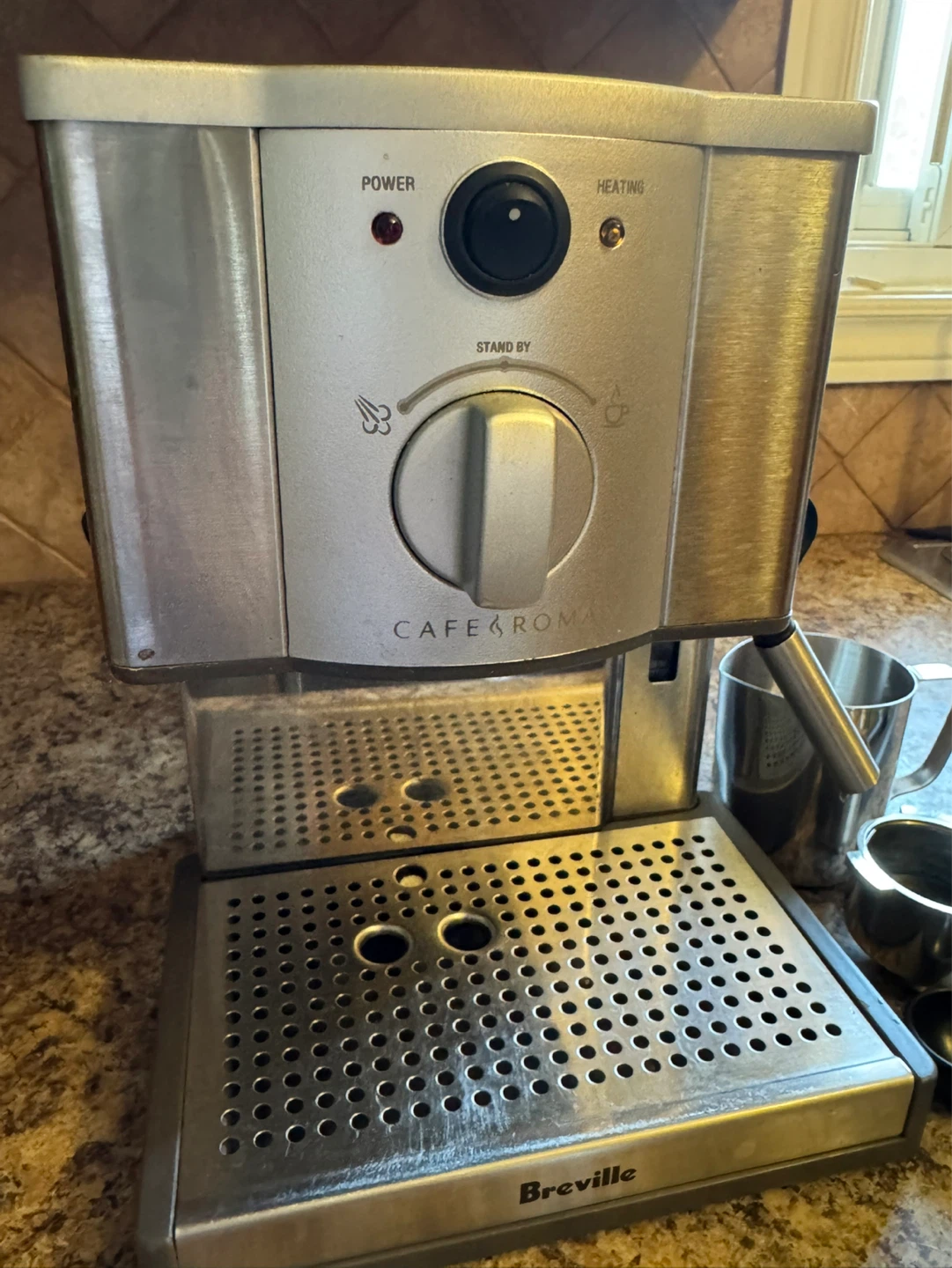 Breville Cafe Roma Espresso Machine - photo 2
