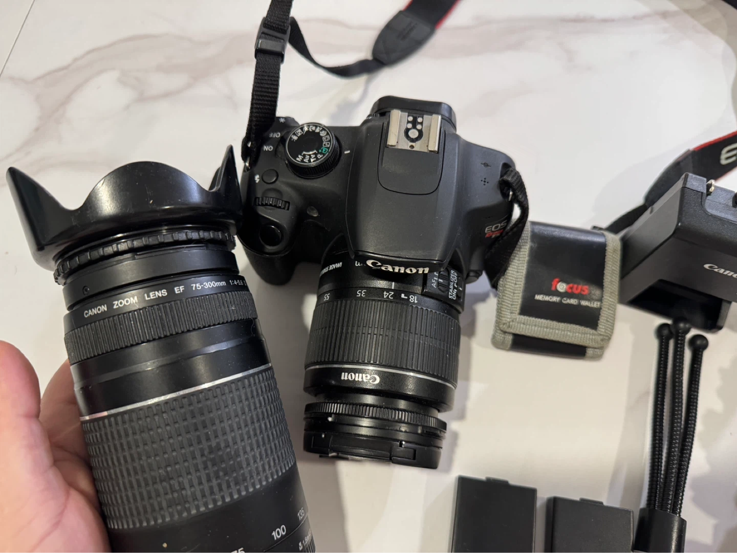 Canon EOS Rebel T5 DSLR Camera with Two Lenses - photo 3