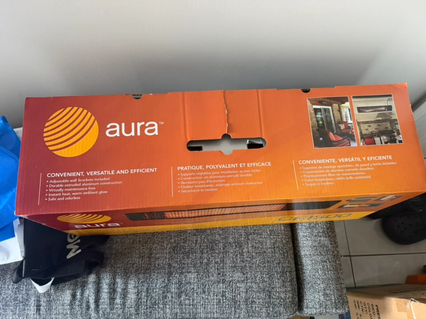 Aura CF1500 Infrared Patio Heater - photo 2