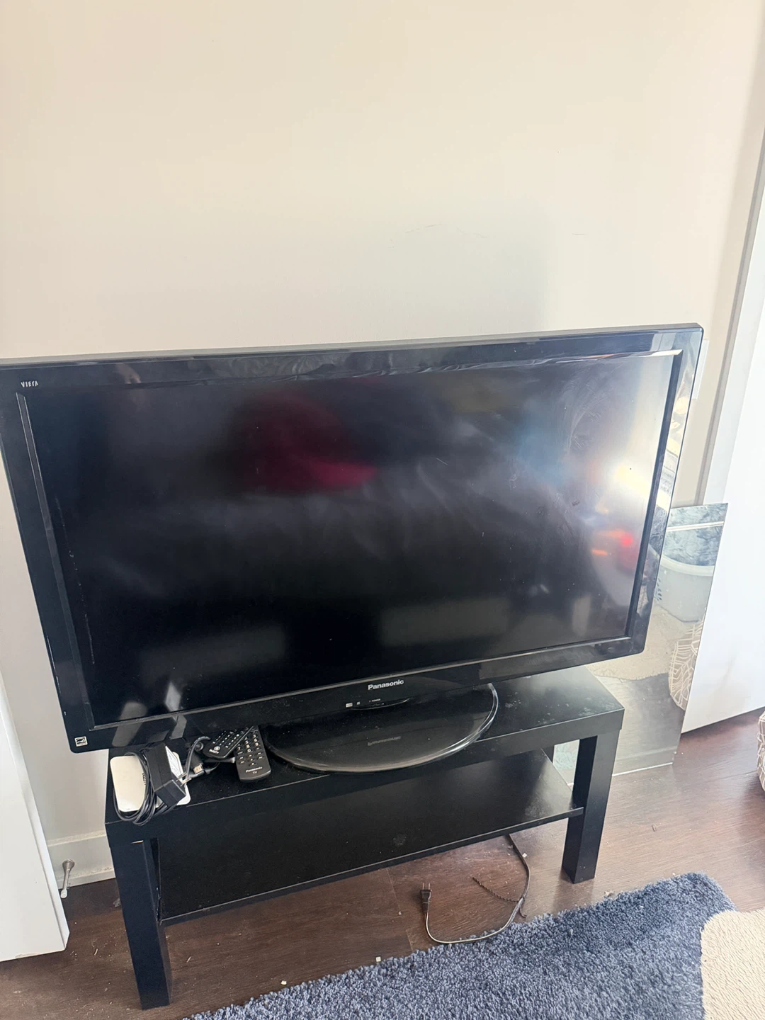 42’ Panasonic Viera TV with SD Card Slot and stand