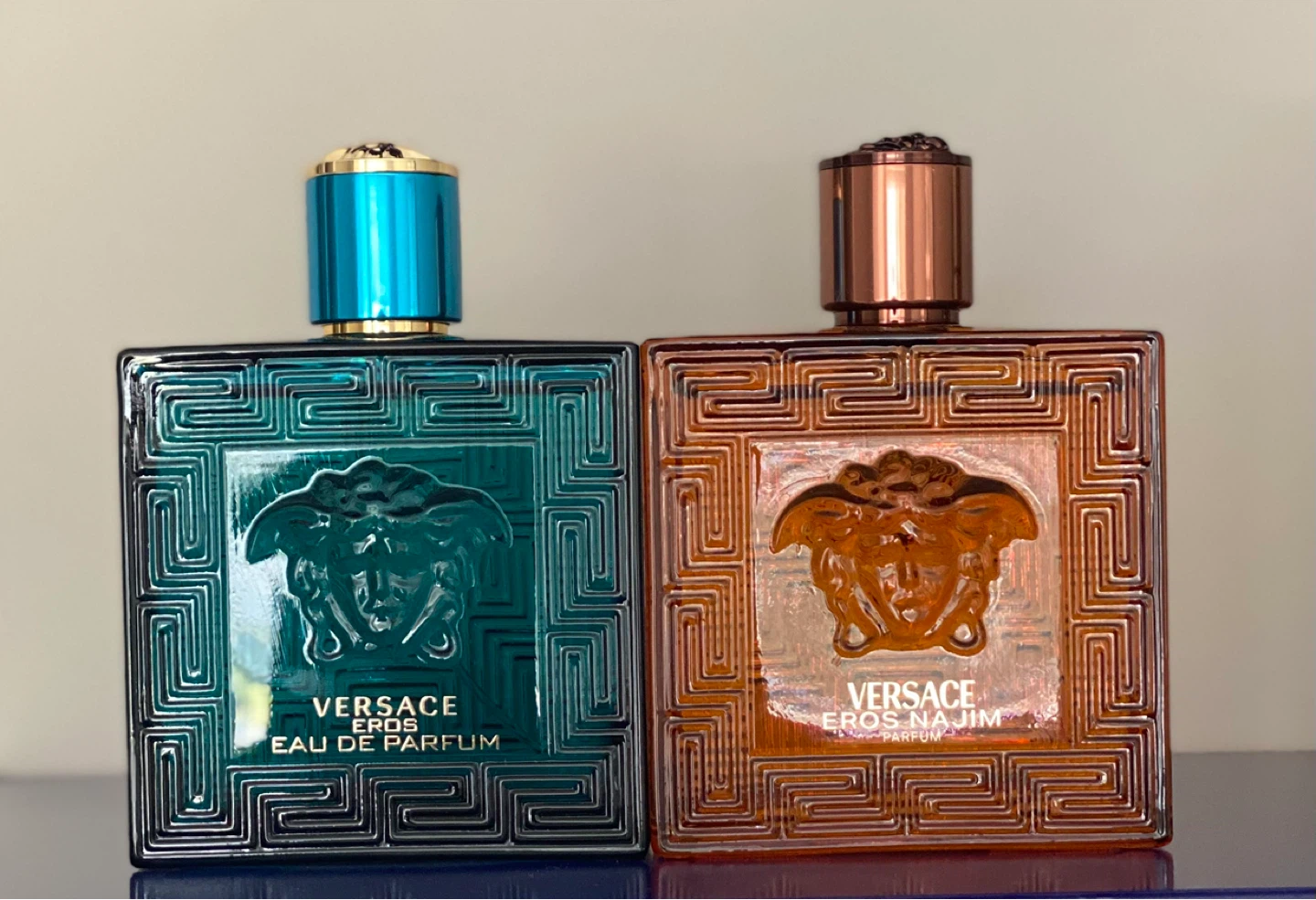 Versace Eros Eau de Parfum and Eros Parfum