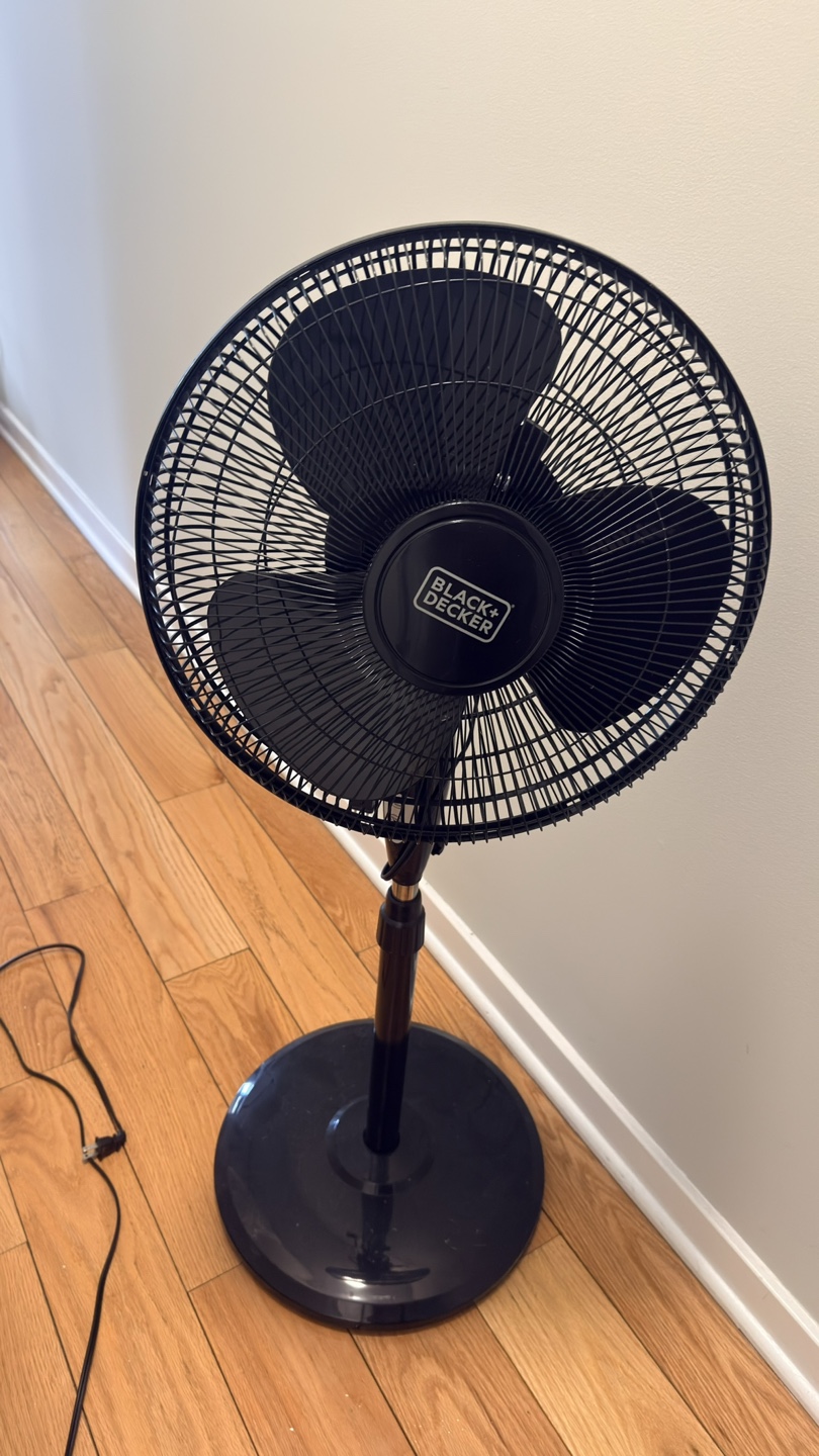 BLACK+DECKER Pedestal Fan with Remote