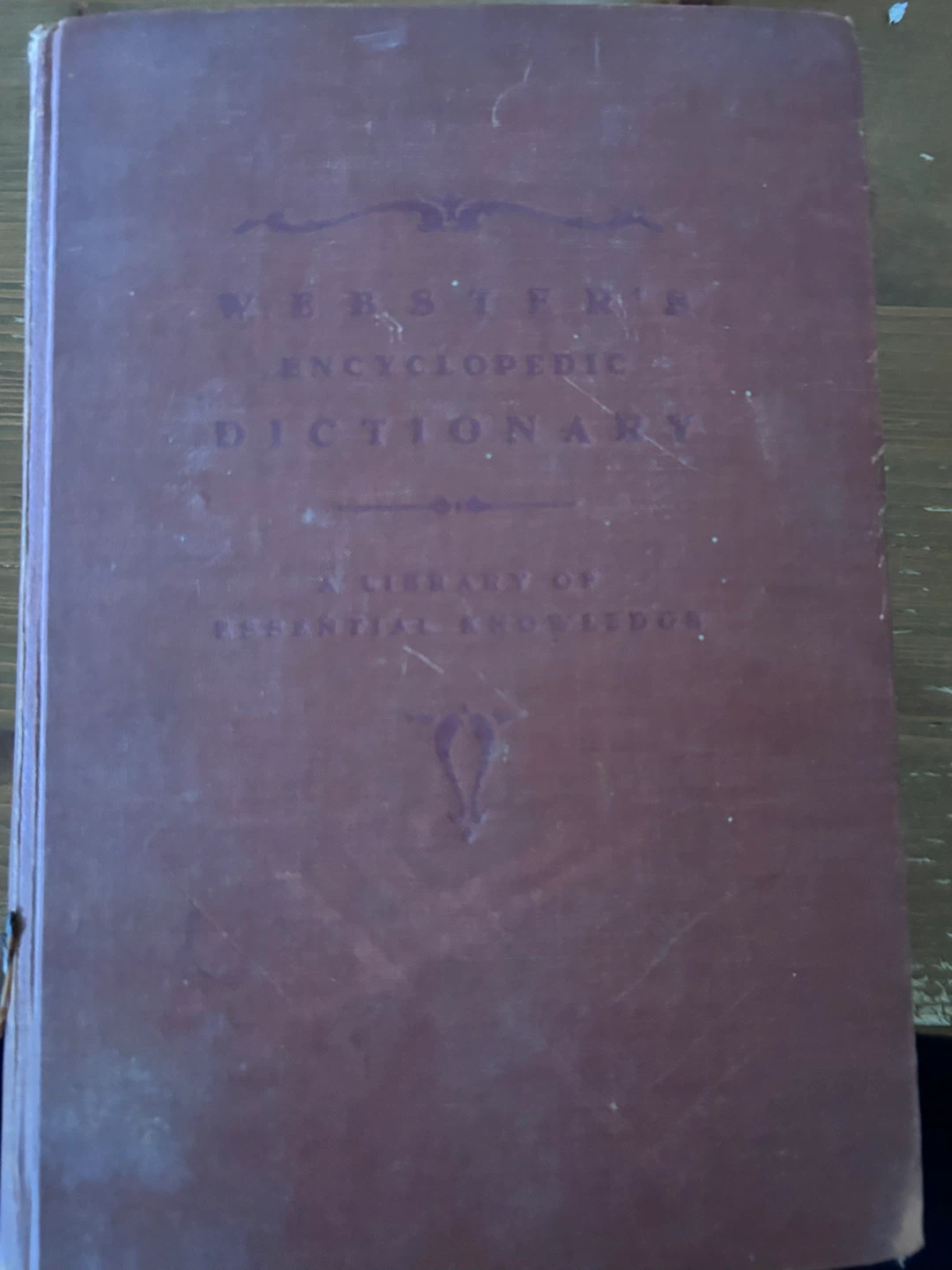 1944 Collectible Webster's Encyclopedic Dictionary