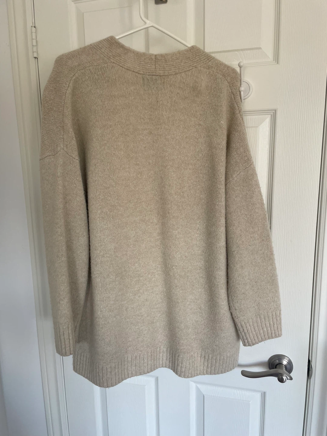 Old Navy Women's Beige Cardigan Sweater - Size M - photo 3
