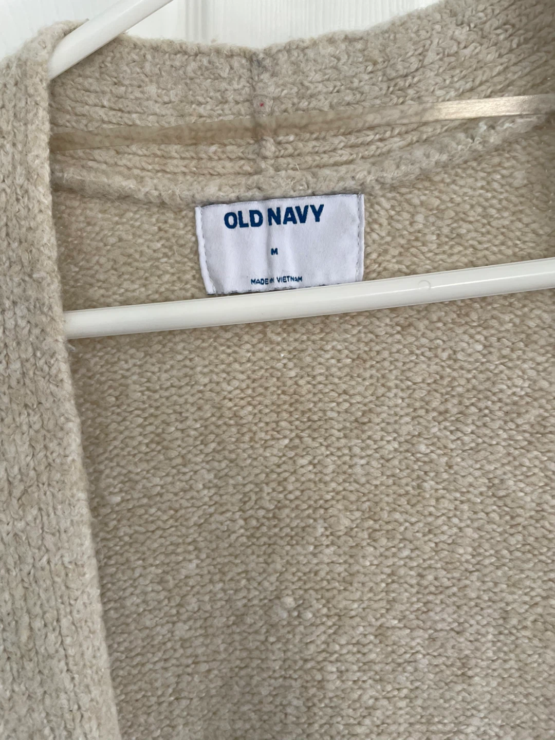 Old Navy Women's Beige Cardigan Sweater - Size M - photo 2