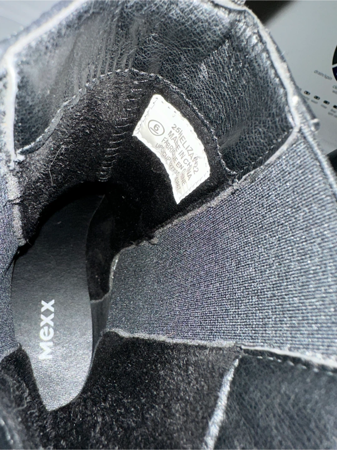 Mexx Black Boots Size 6 - photo 4