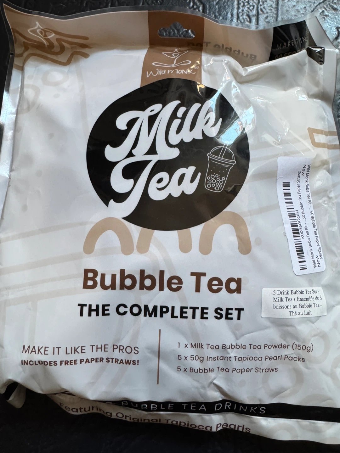 New Bubble Tea Set with Reusable Boba Cup - photo 2