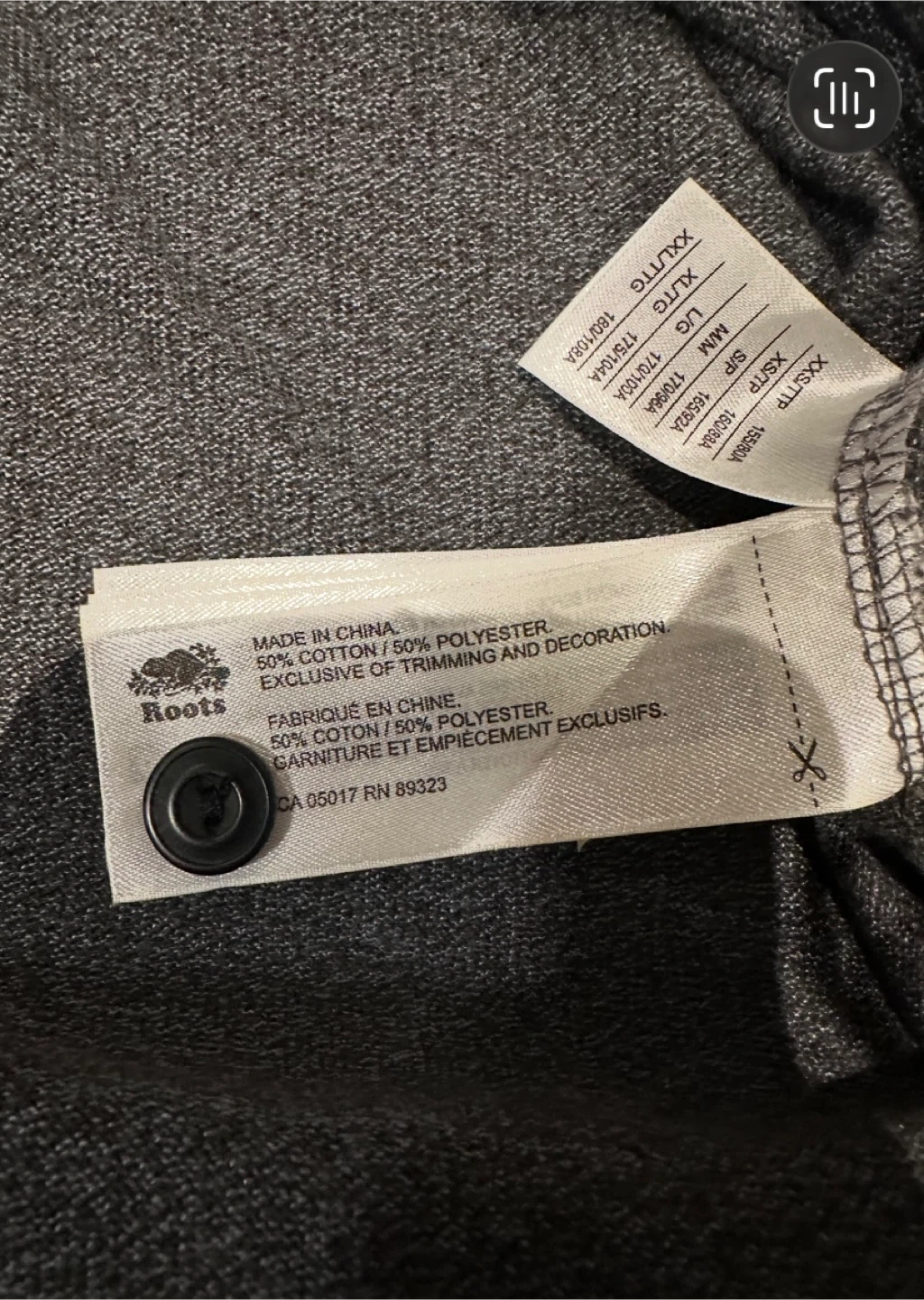 Roots Men's Grey Polo Shirt - XL - photo 4