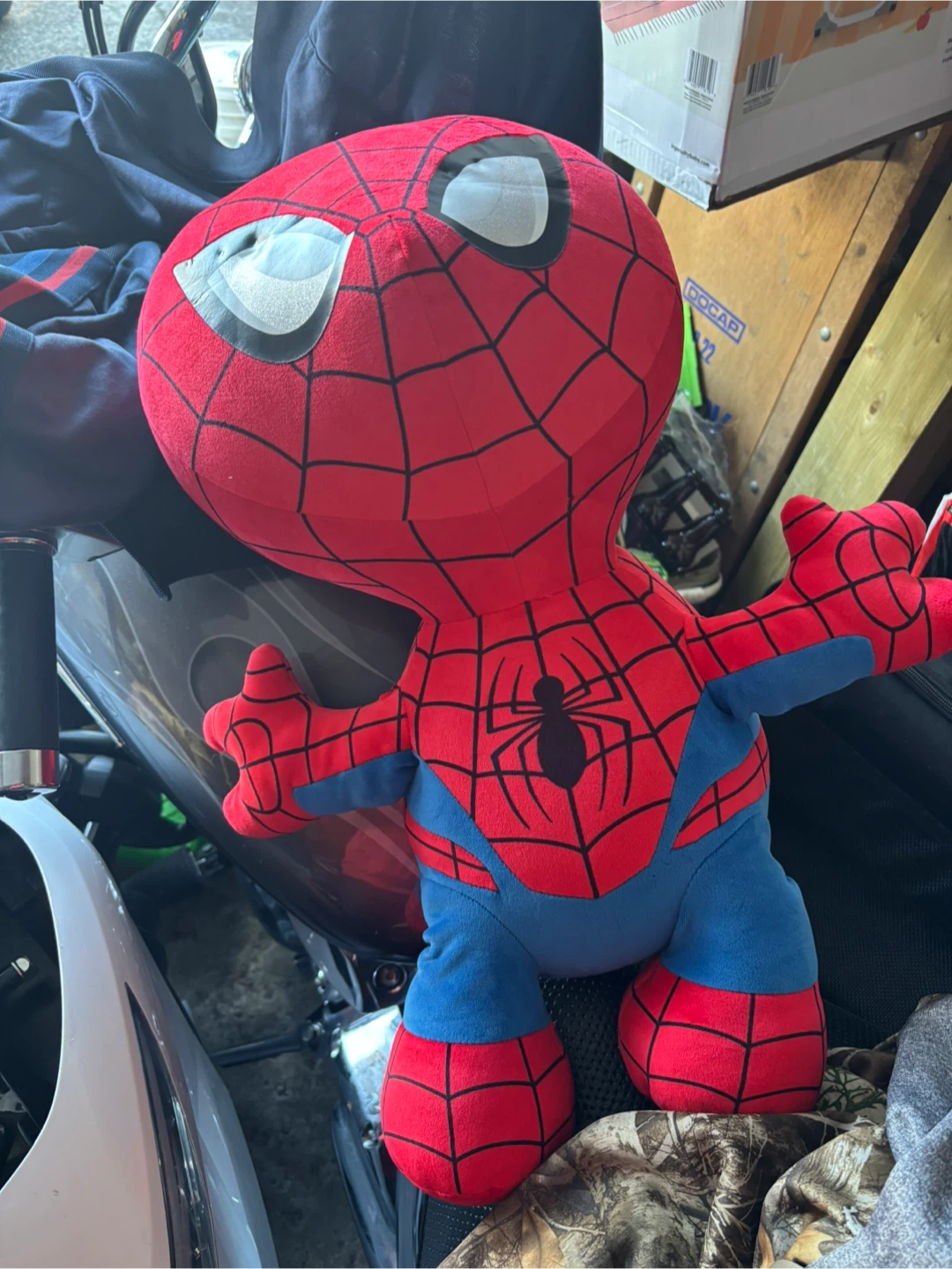 Spider-Man fat plush
