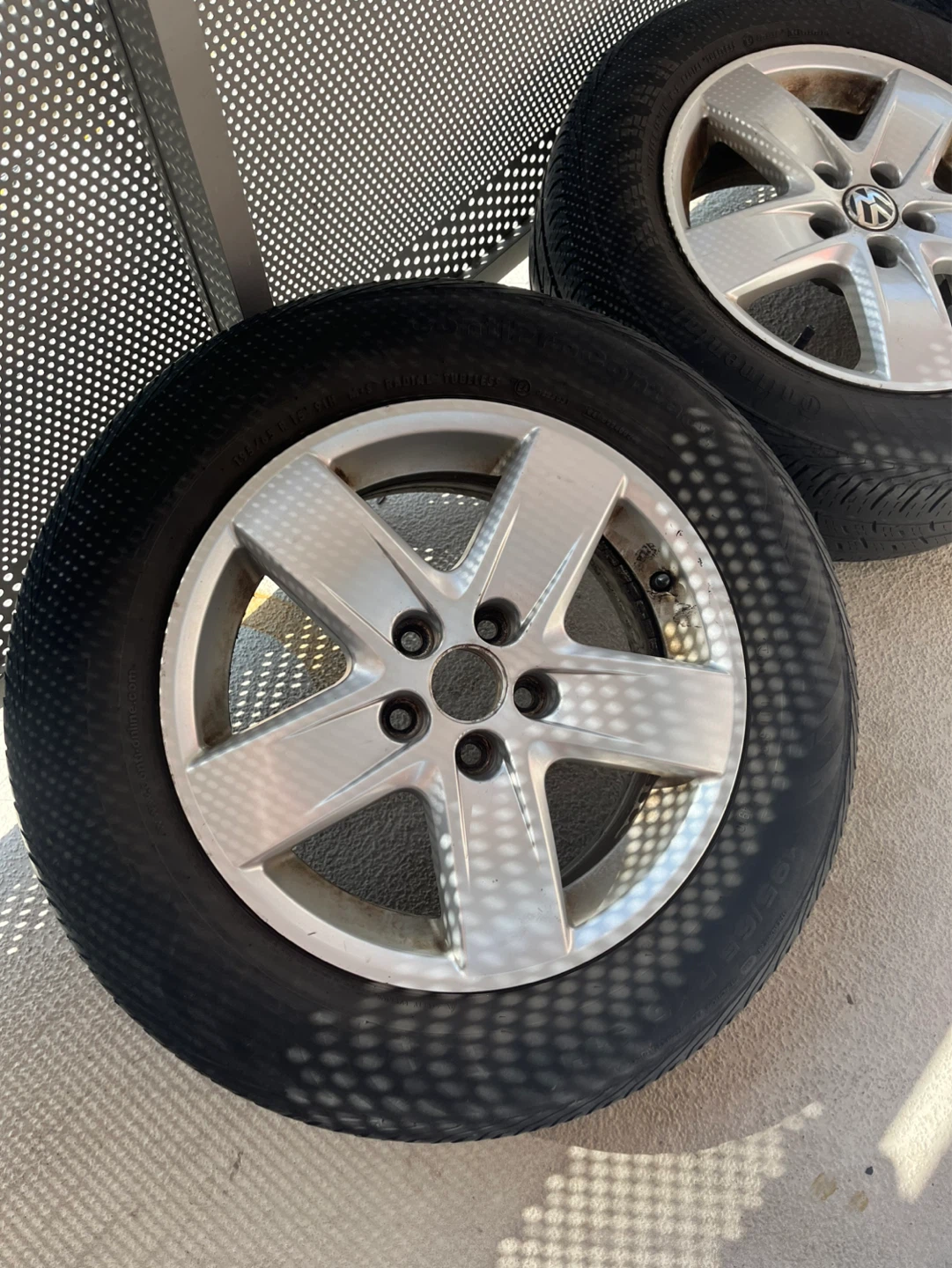 wheels for the Volkswagen Golf City 5*100