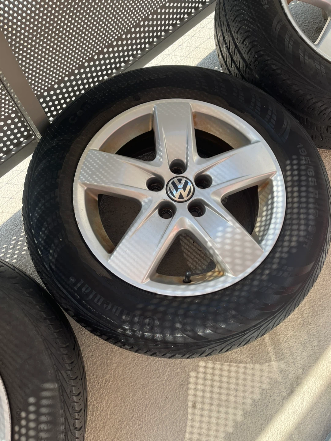 wheels for the Volkswagen Golf City 5*100 - photo 3