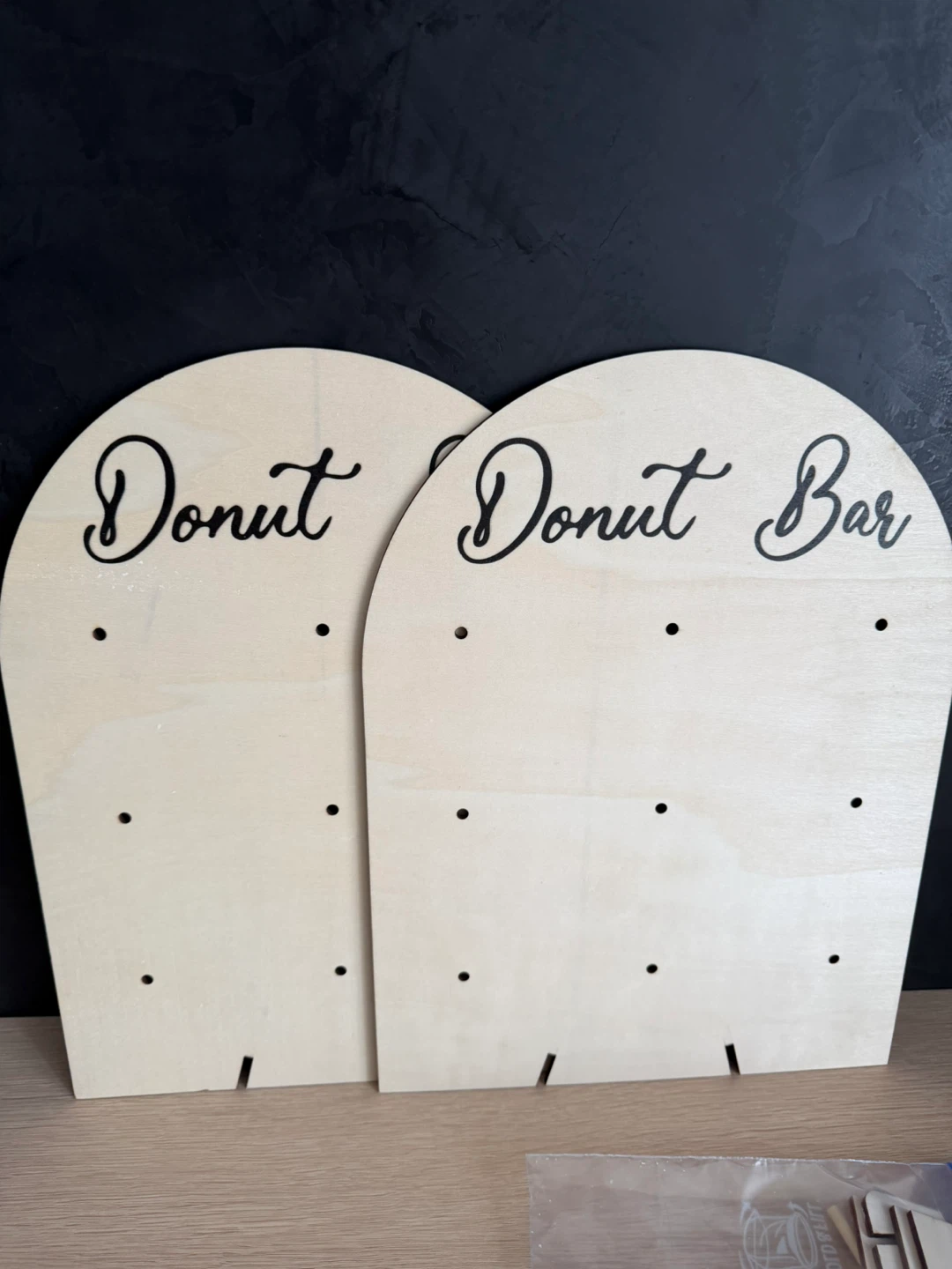 2 Wooden Donut Bar Display Stand - photo 2