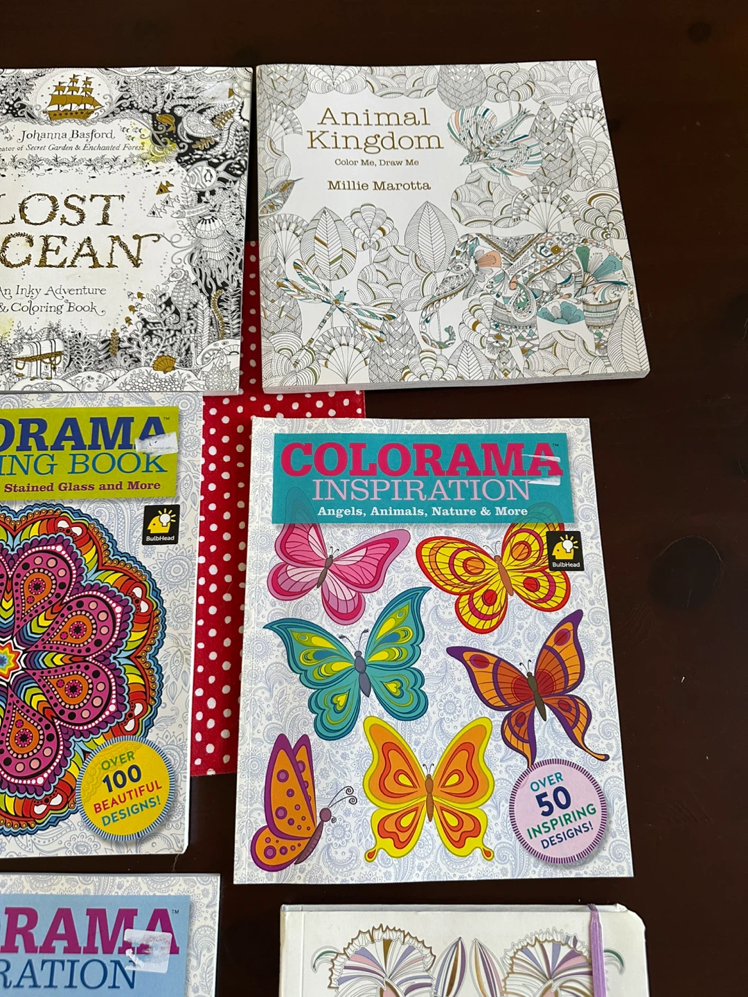Lot of 6 Adult Coloring Books - photo 3