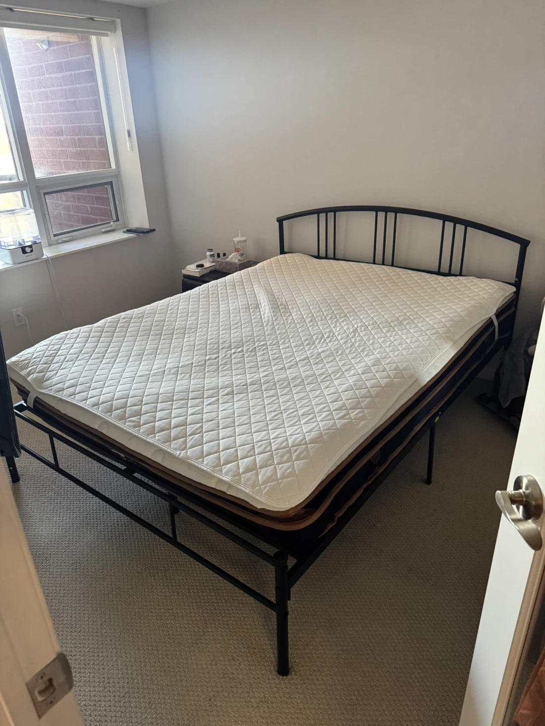 Queen Size bed frame + Mattress