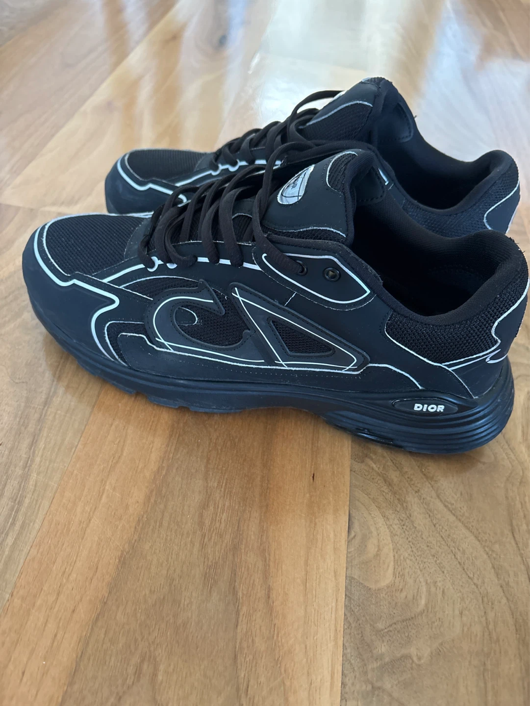 DIOR B30 Sneakers Black Size 45 - photo 2