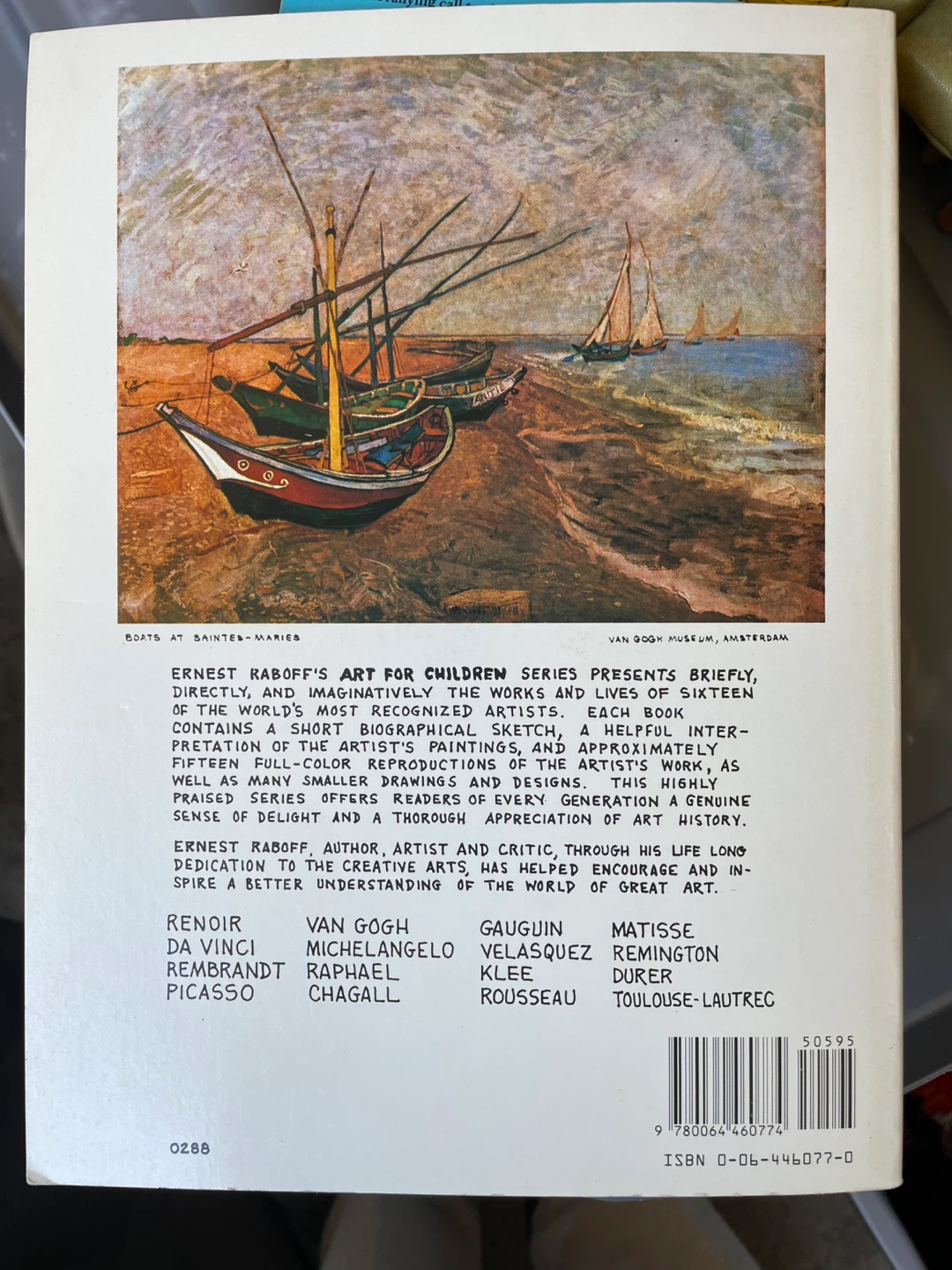 Van Gogh: Art for Children by Ernest Raboff - photo 2