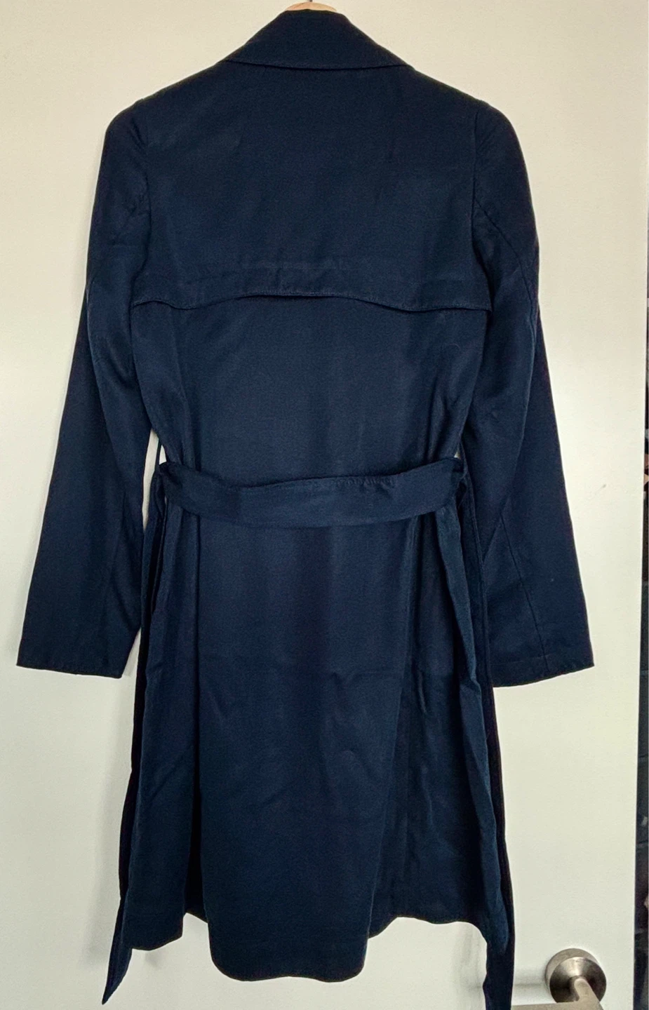 Aritzia BABATON Navy Blue Trench Coat XS - photo 3