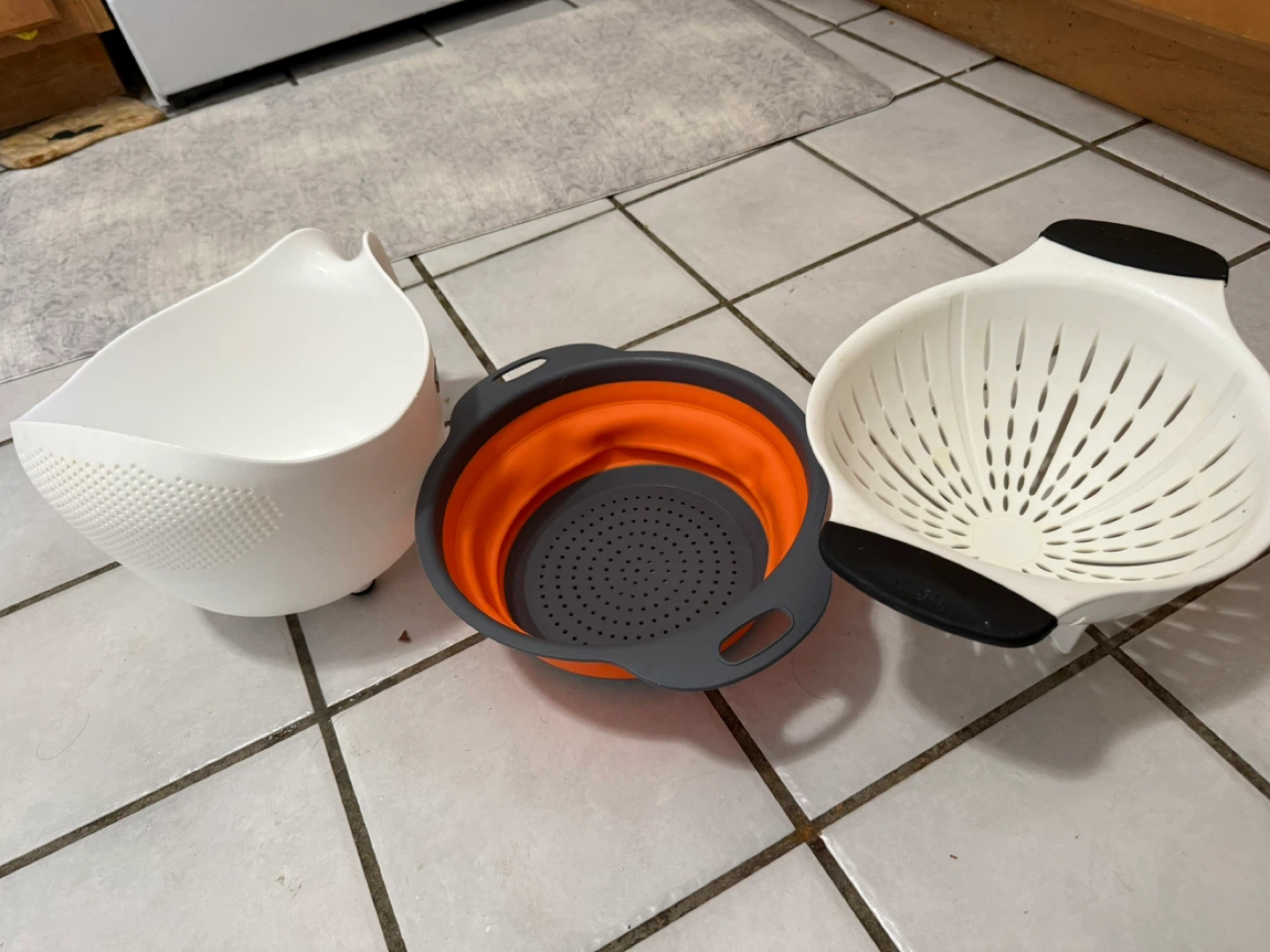 Collapsible Strainer and Colander Set