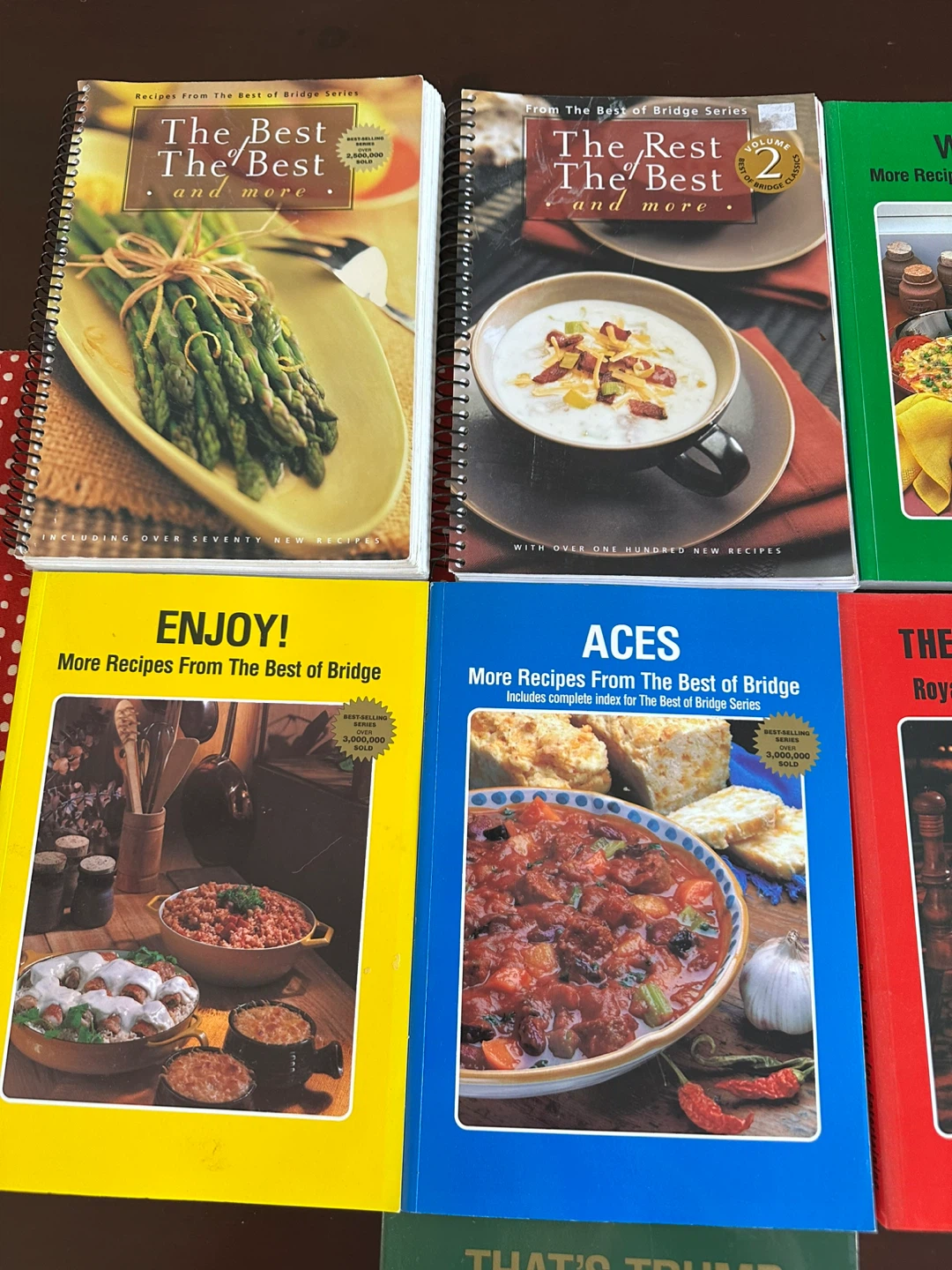 The Best of Bridge Recipe Books Set of 7 Books - photo 3
