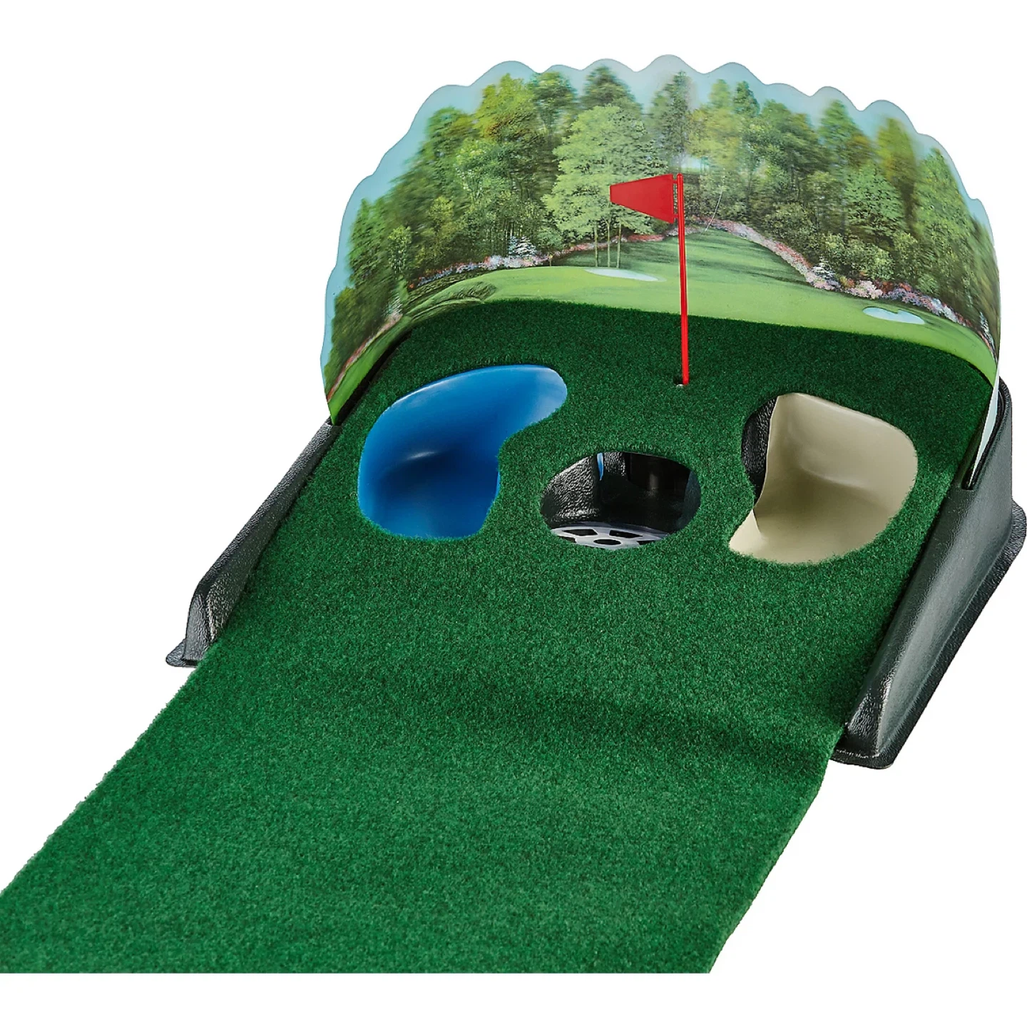 Indoor Golf Putting Green with Ball Return