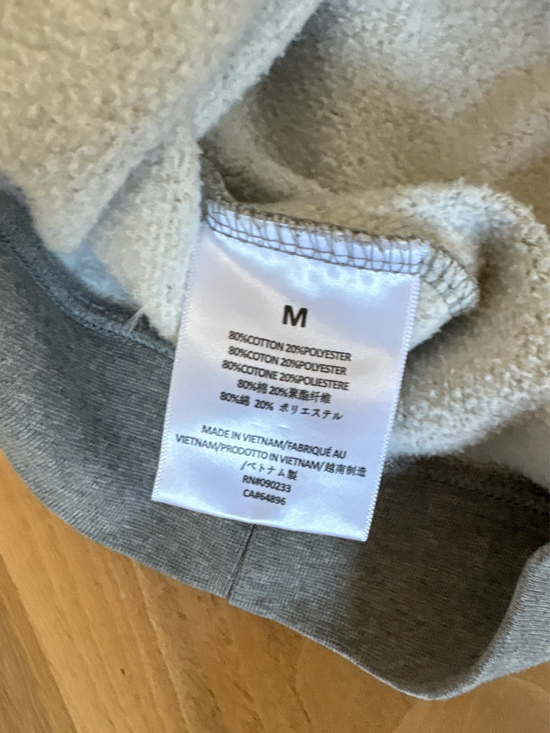 Authentic Fear of God Essentials Hoodie Grey Size M - photo 4