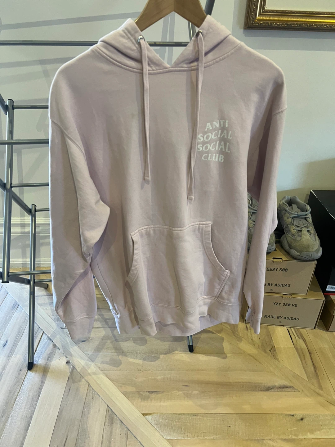 Anti Social Social Club Hoodie - Kkoch Pink