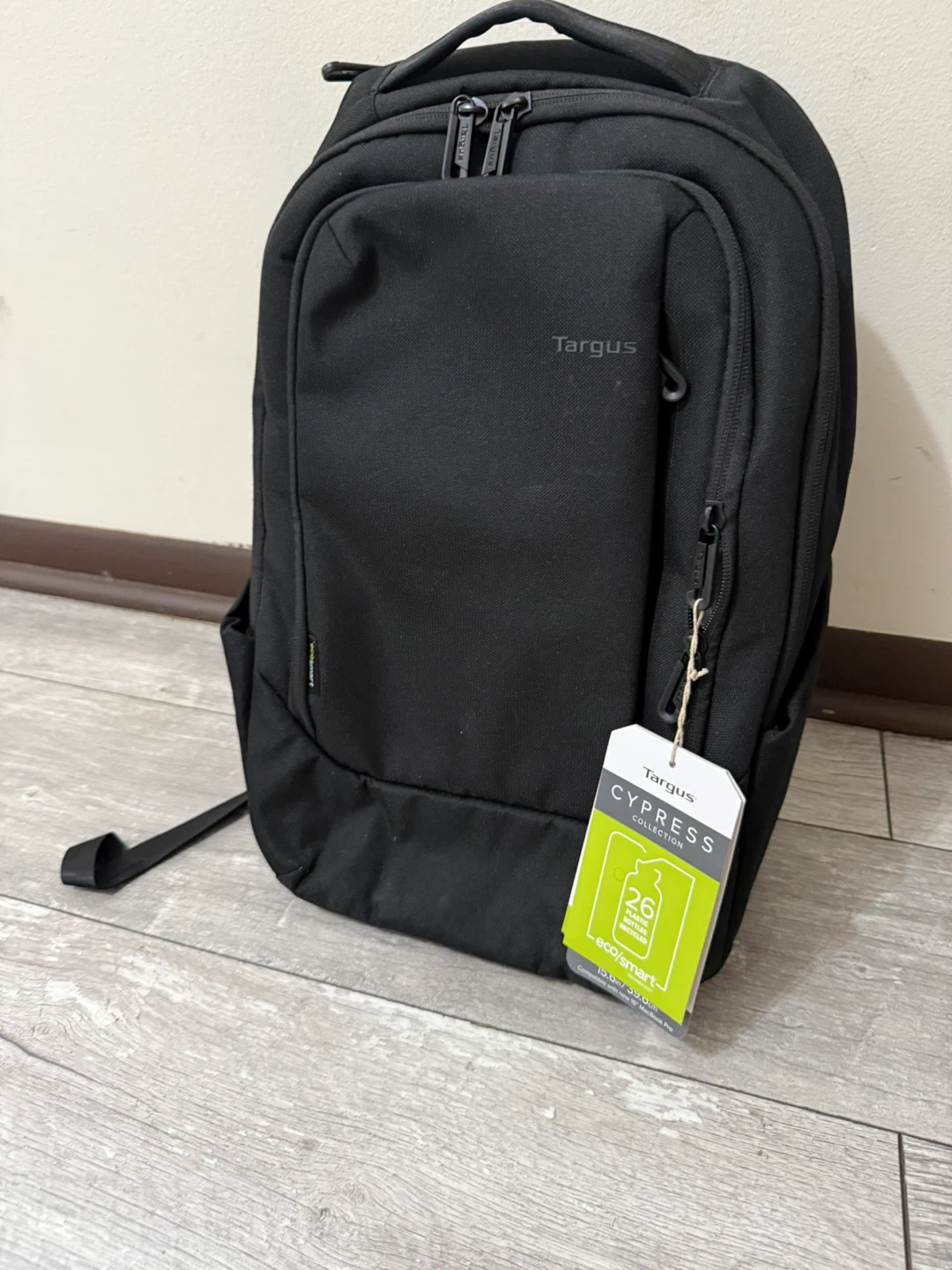 Targus 15.6" Cypress Hero Backpack with EcoSmart (Black)