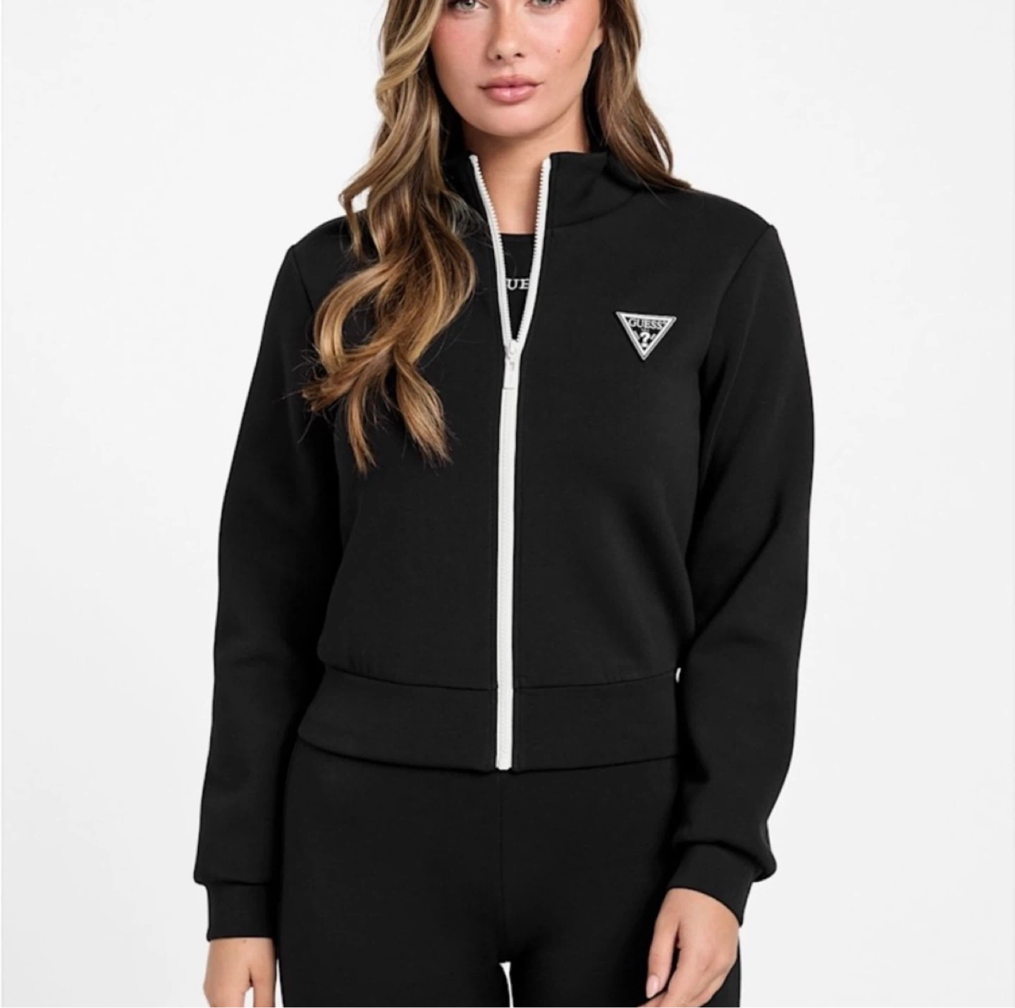 Black Guess Track Jacket