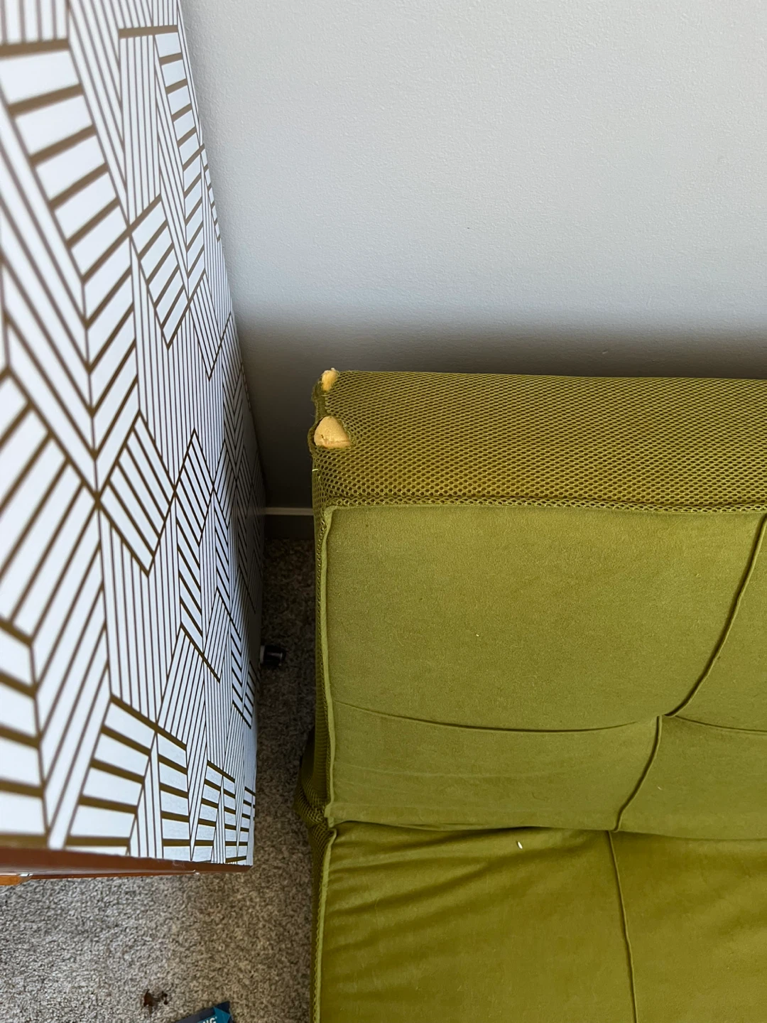 Green Futon Couch - photo 5