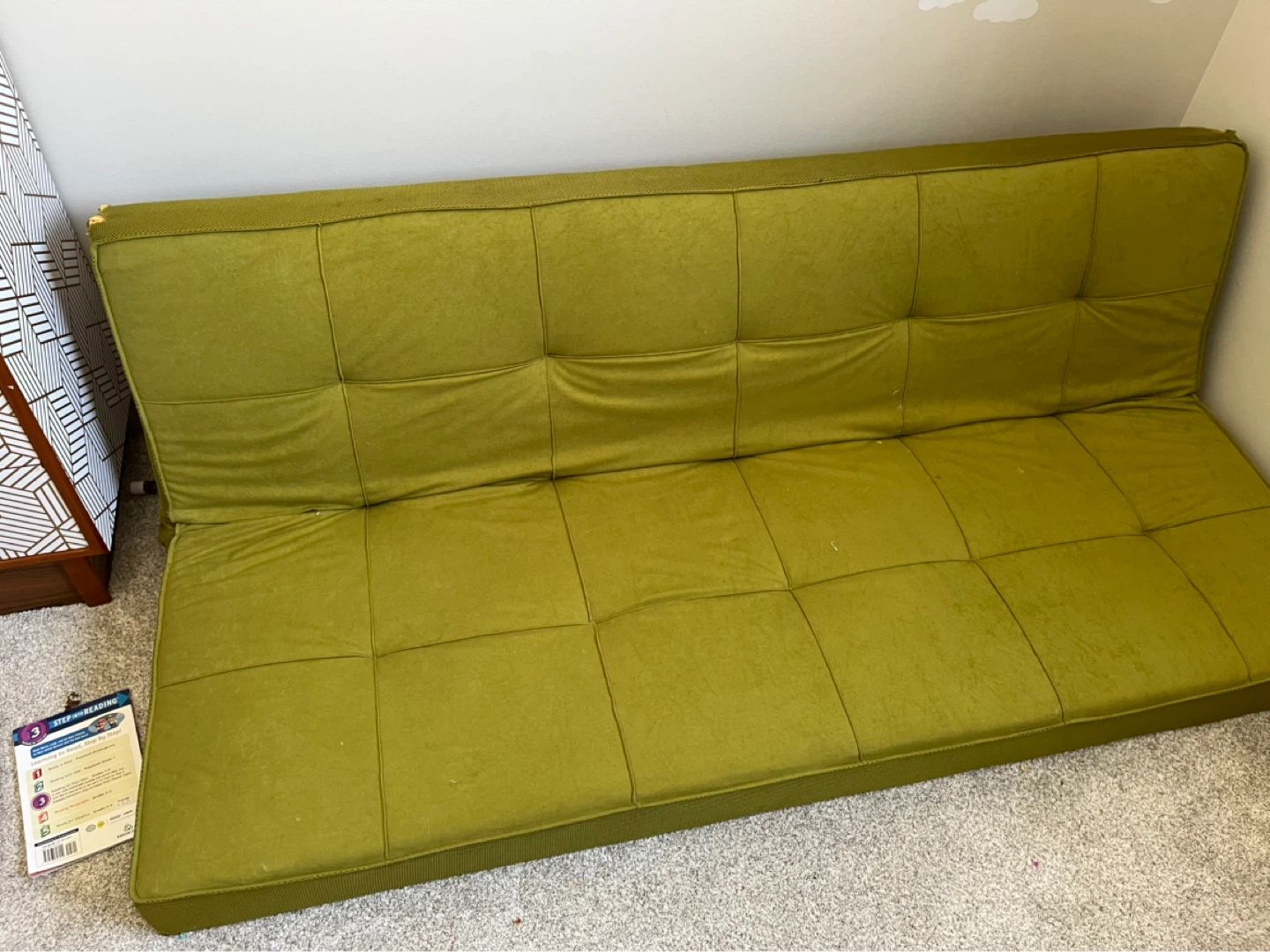 Green Futon Couch - photo 2
