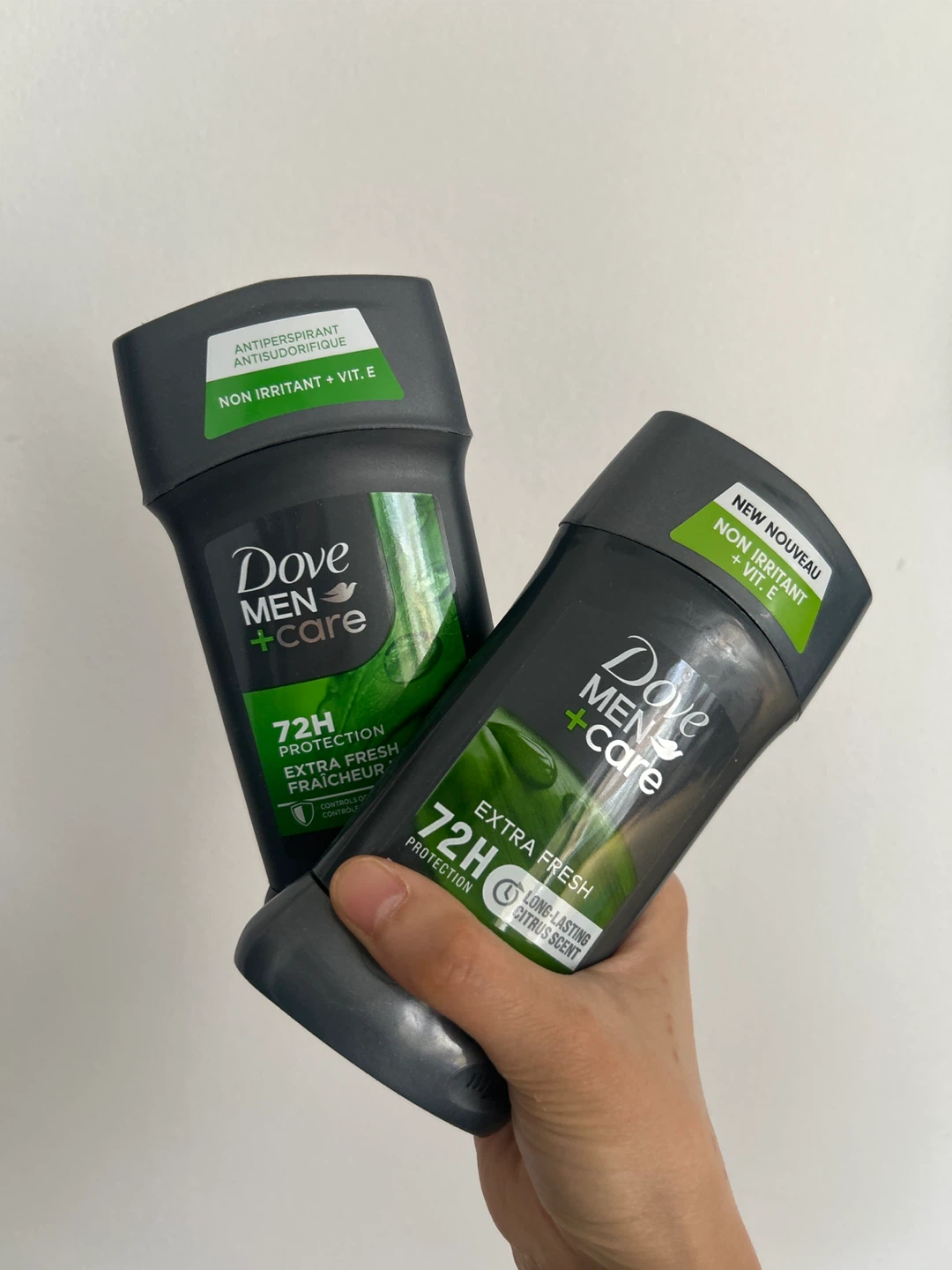 Dove Men+Care Extra Fresh Antiperspirant 2-pack or one for 4$