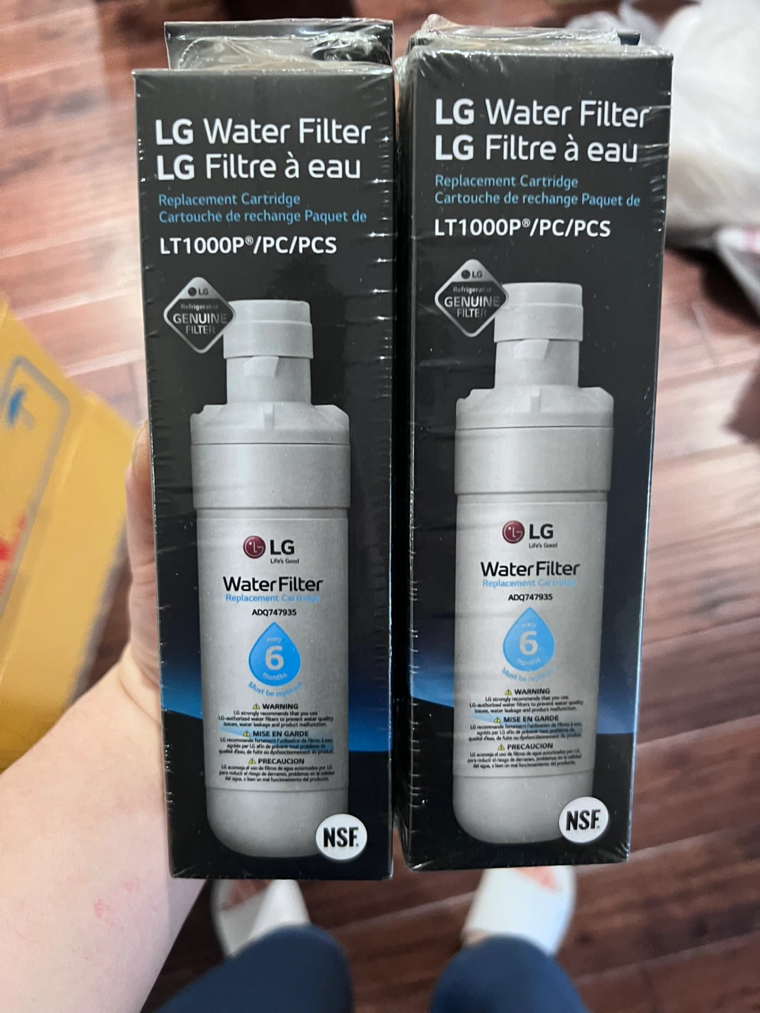 LG Water Filter LT1000P/PC/PCS Replacement Cartridge (2-Pack)