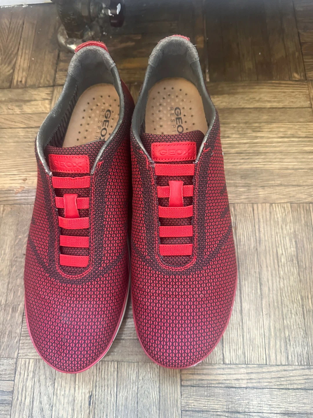 Geox Red Mesh Sneakers - photo 4