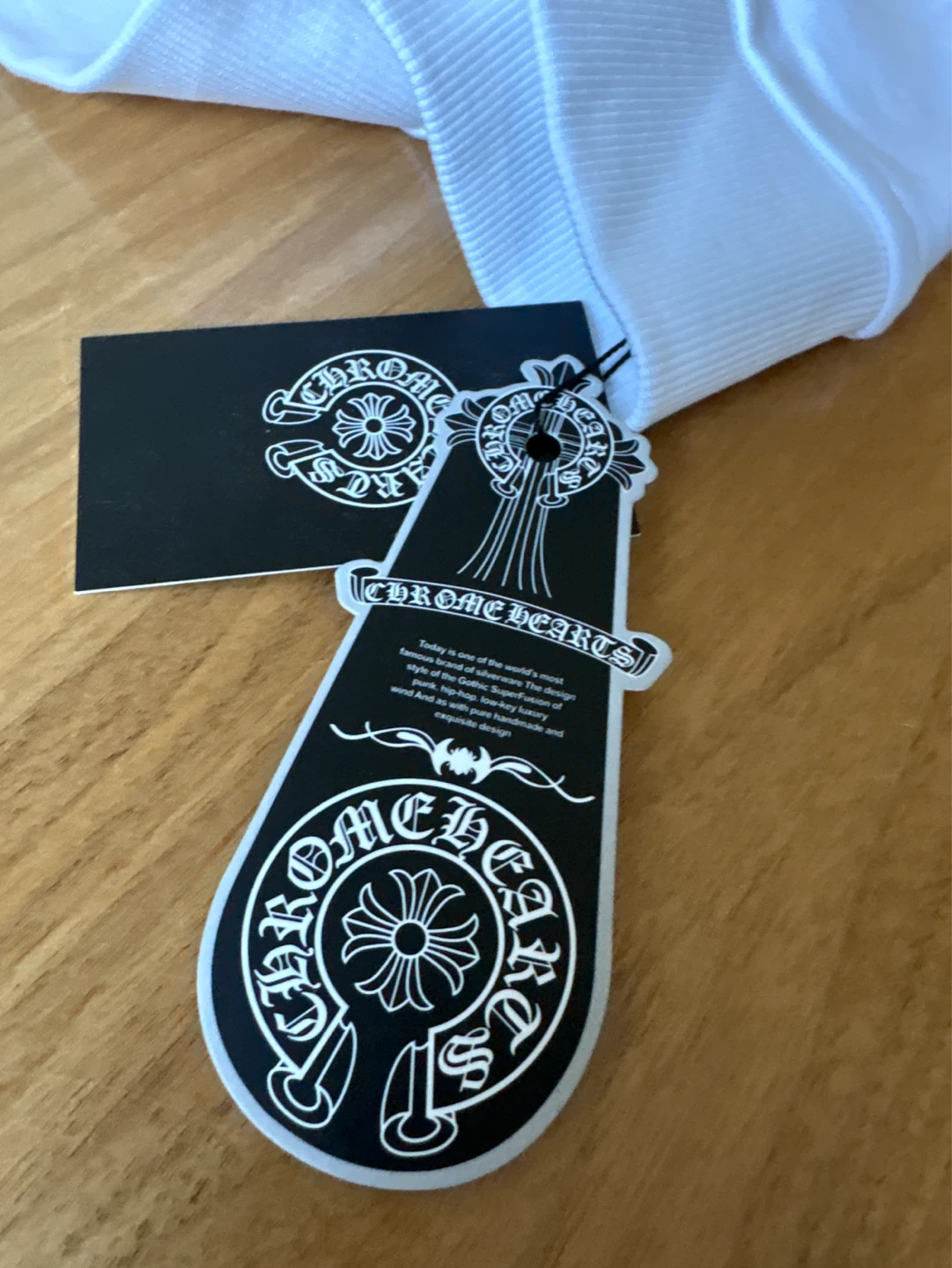 Chrome Hearts White Zip-Up Hoodie - photo 3