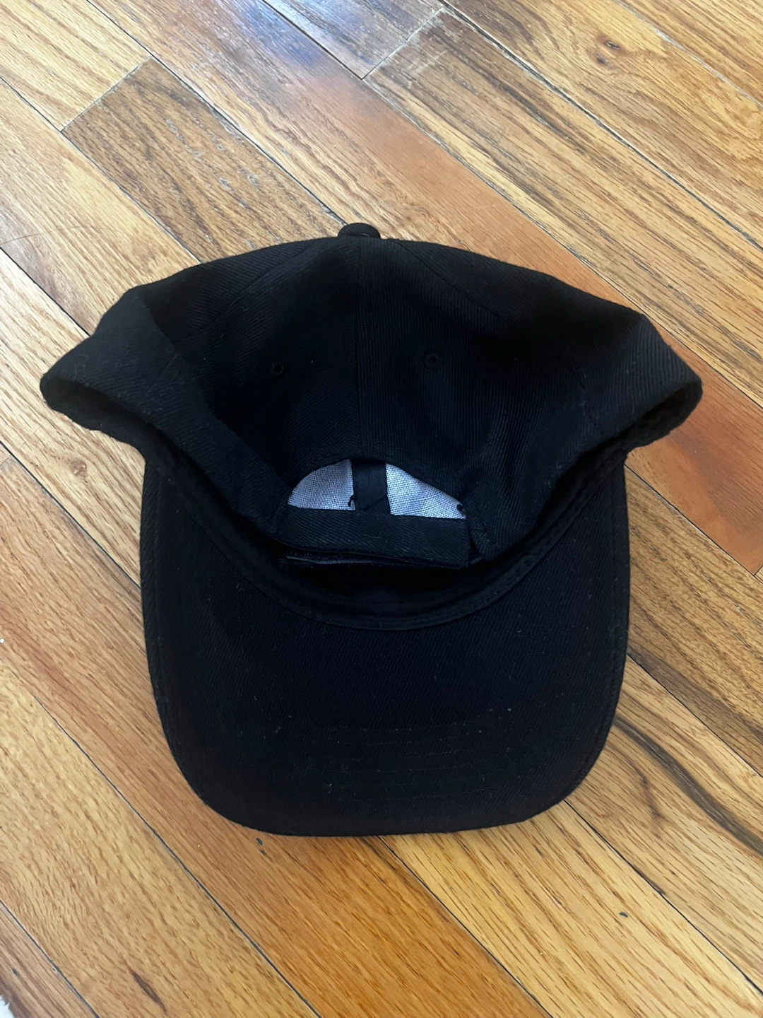 Black Baseball Cap with Rhinestone Embellishments - photo 2