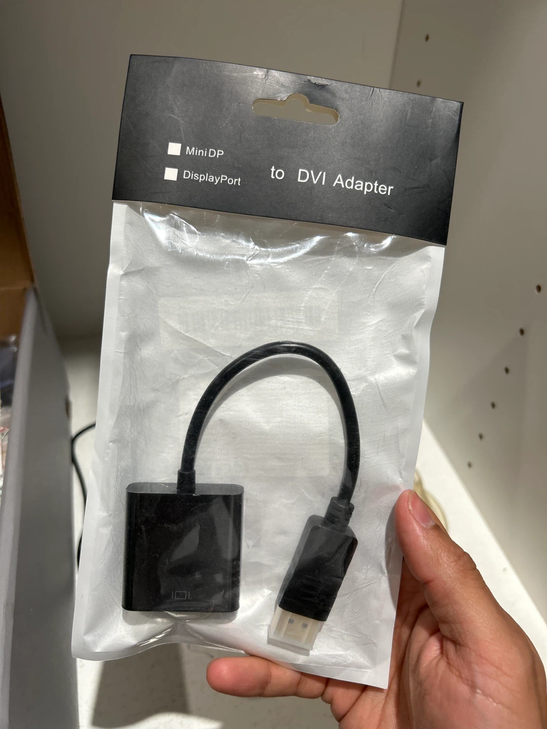 Mini DisplayPort to DVI Adapter