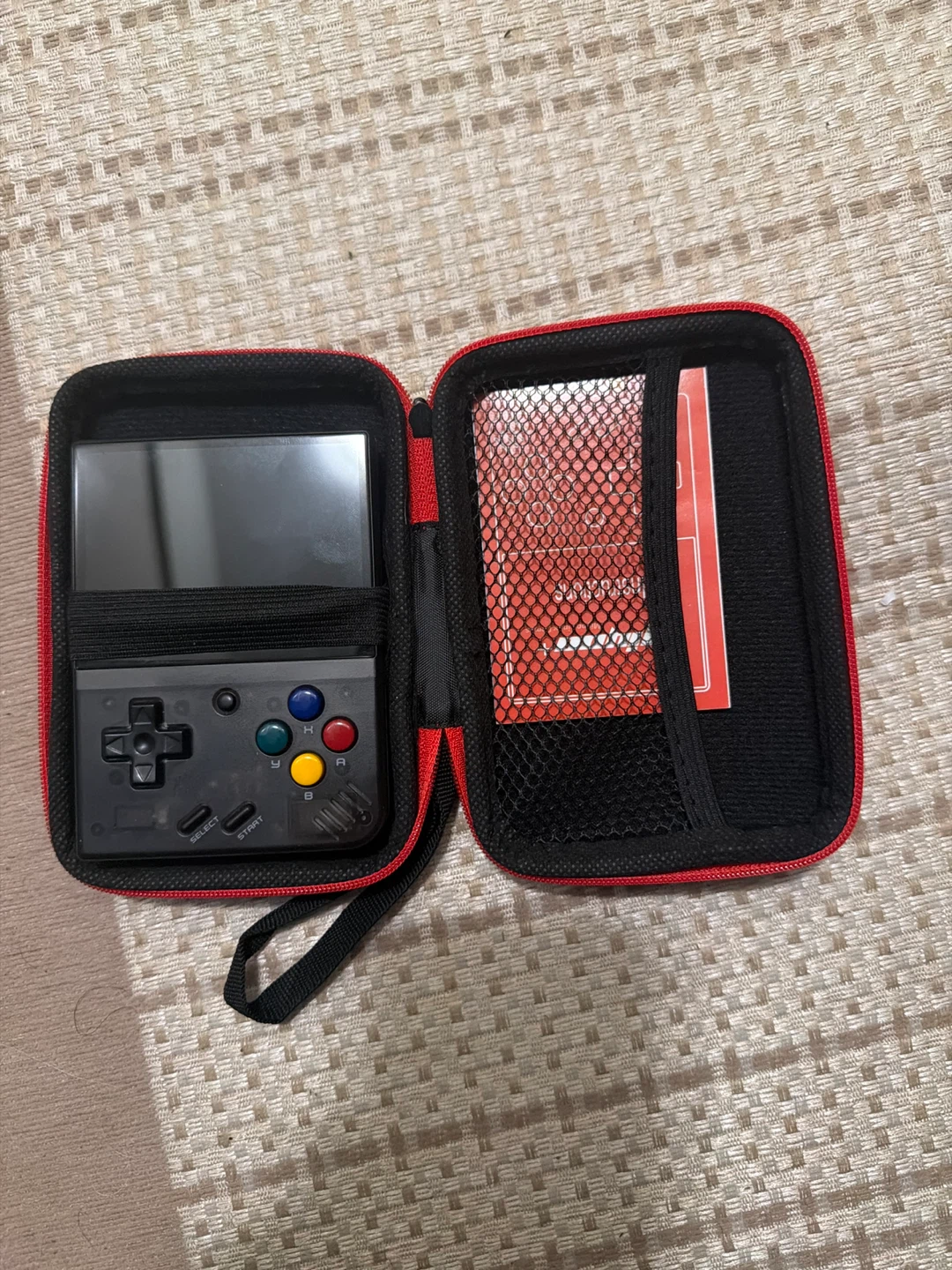 Handheld Retro Game Console with Case