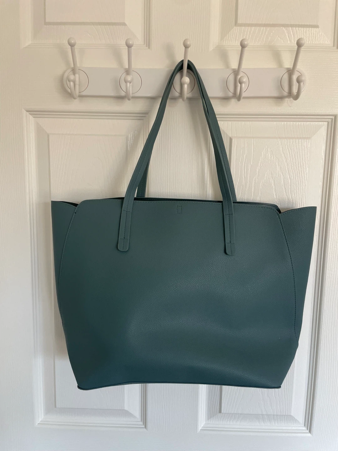 Faux Leather Tote Bag by Indigo