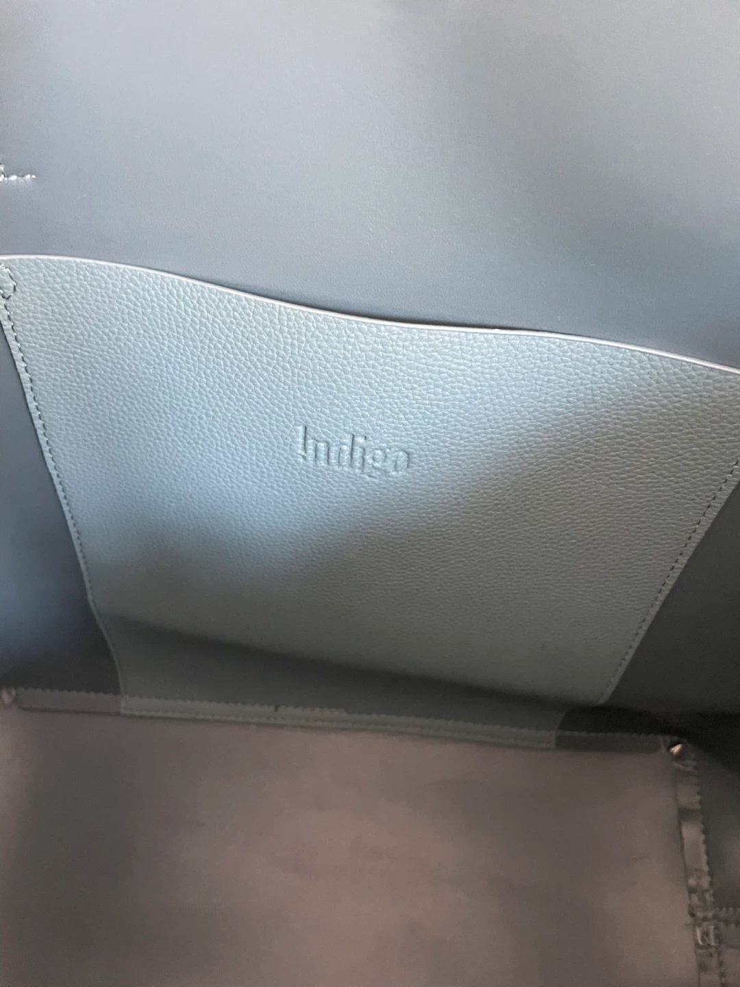 Faux Leather Tote Bag by Indigo - photo 2